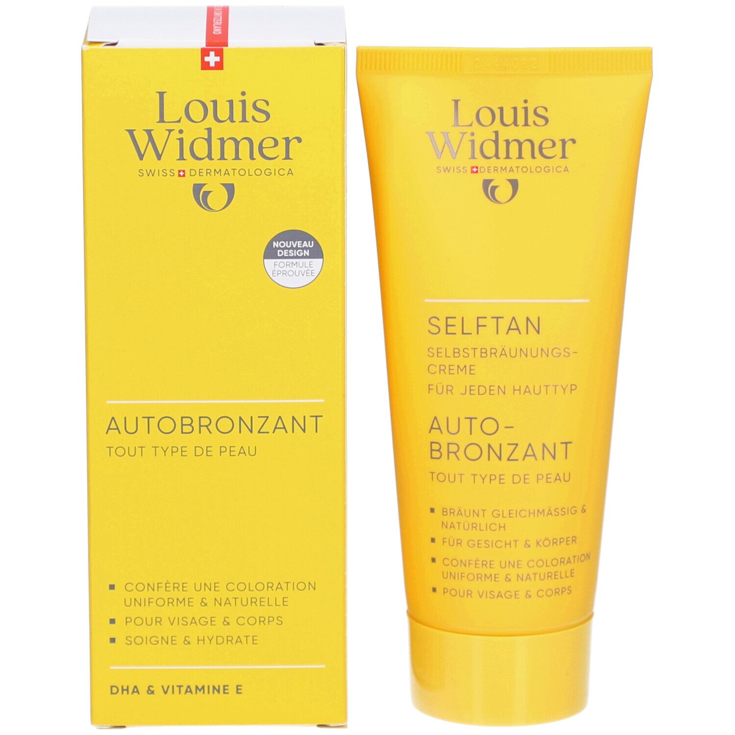 Louis Widmer® Selftan Selbstbräunungs-Creme für jeden Hauttyp