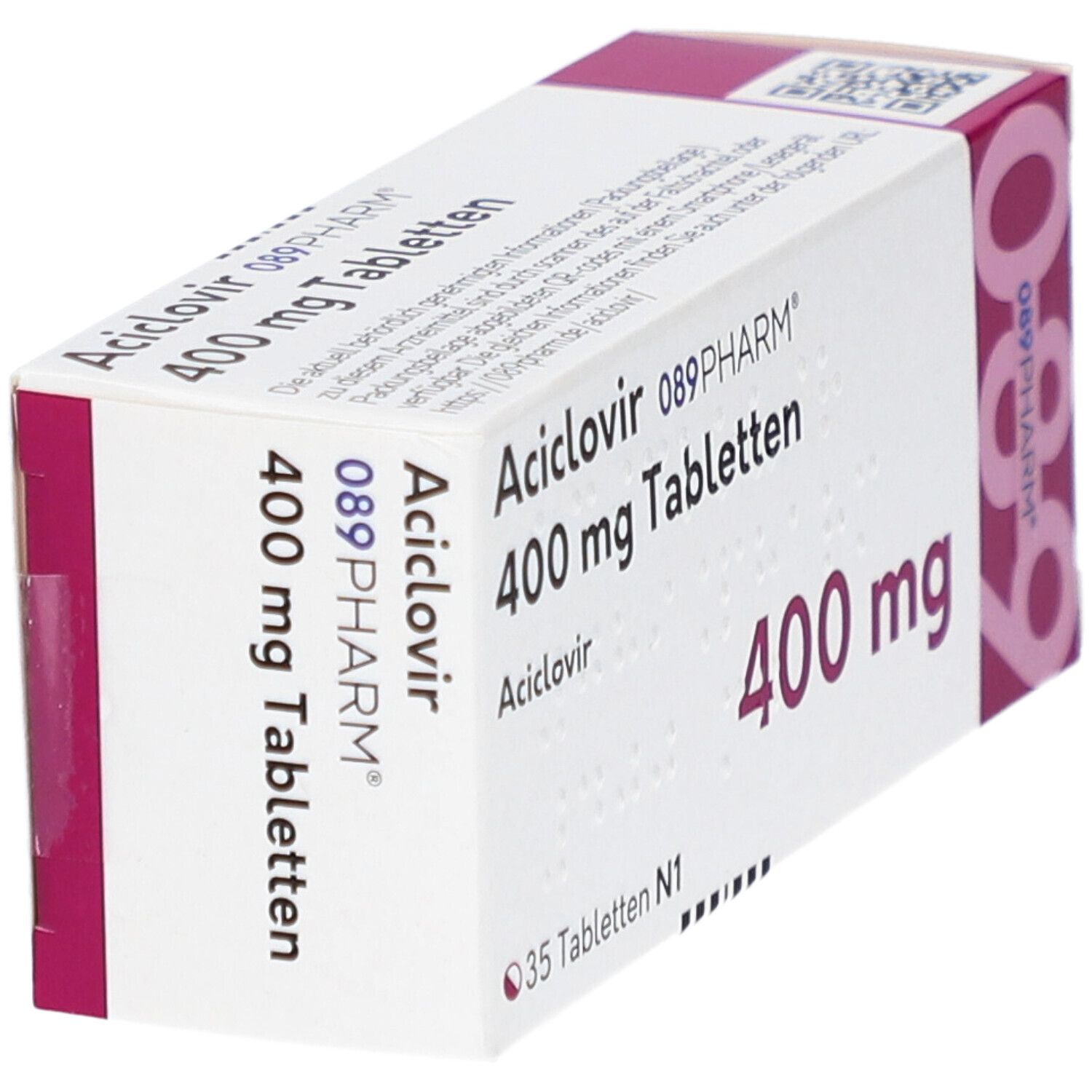 ACICLOVIR 089PHARM 400 mg Tabletten