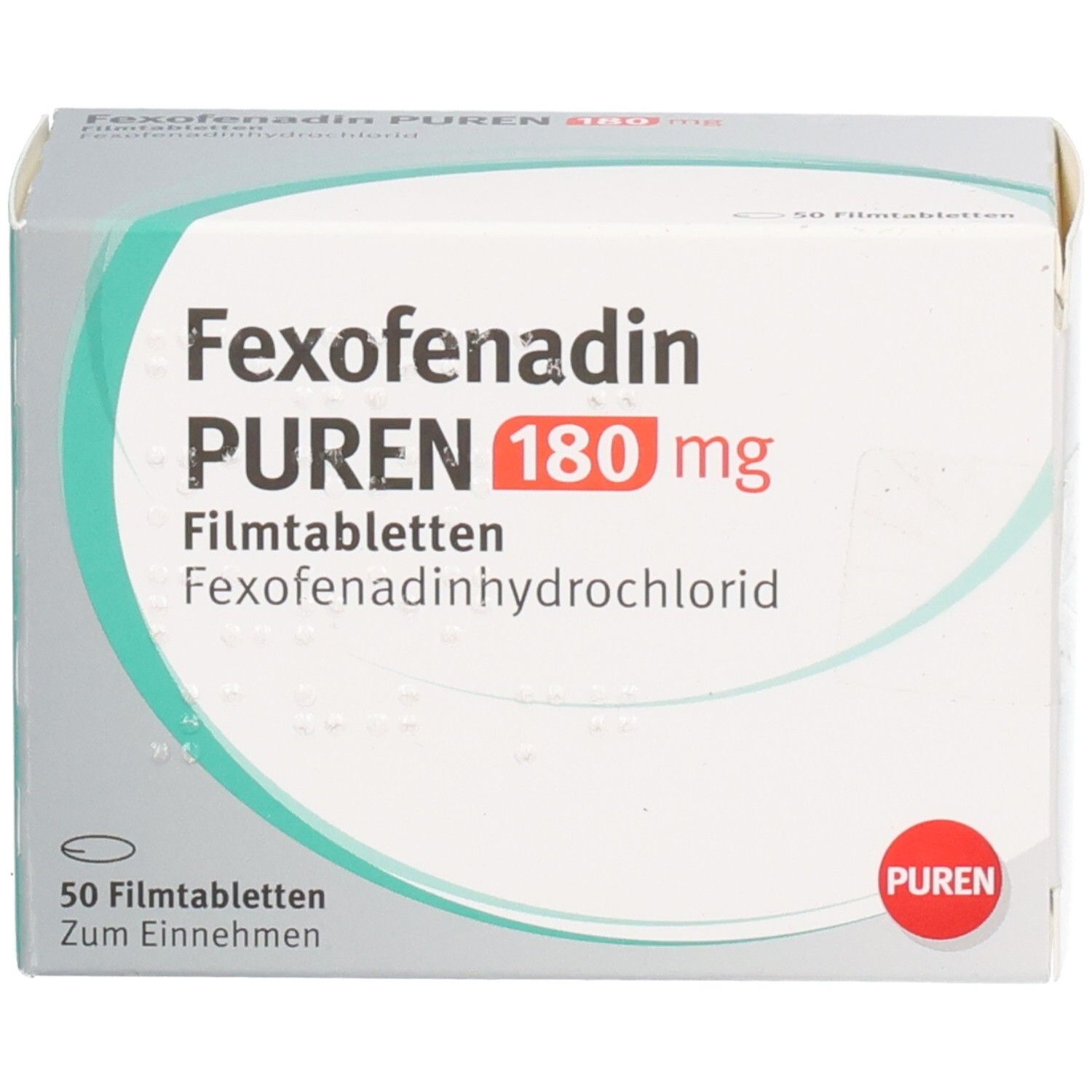 FEXOFENADIN PUREN 180 mg Filmtabletten