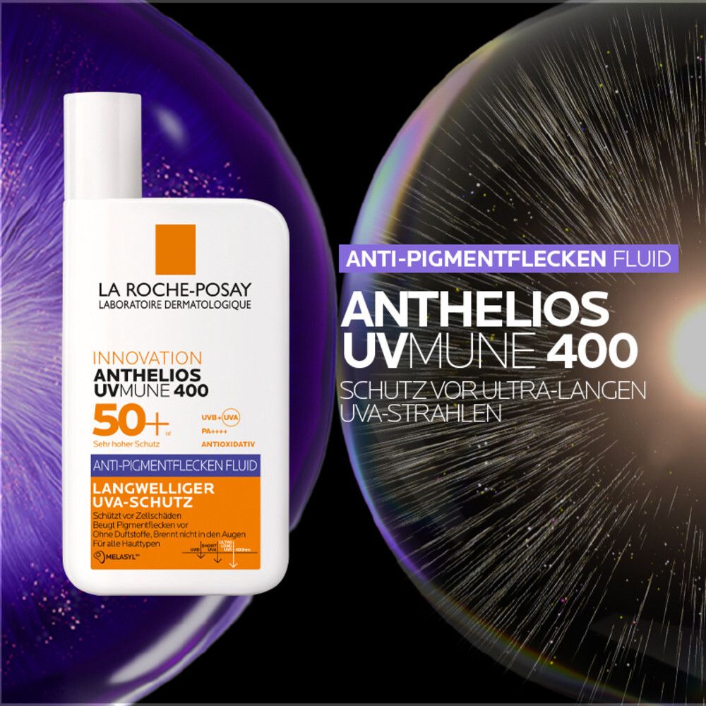 La Roche Posay Anthelios Anti-Pigmentflecken Fluid UV Mune 400 LSF 50+ mit Melasyl