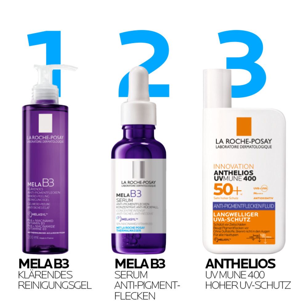 La Roche Posay Anthelios Anti-Pigmentflecken Fluid UV Mune 400 LSF 50+ mit Melasyl