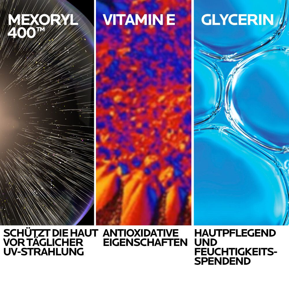 La Roche Posay Anthelios UV Mune 400 Hydratisierende Gesicht + Körper Milch LSF 50+ mit Mexoryl 400, Vitamin E und Glycerin