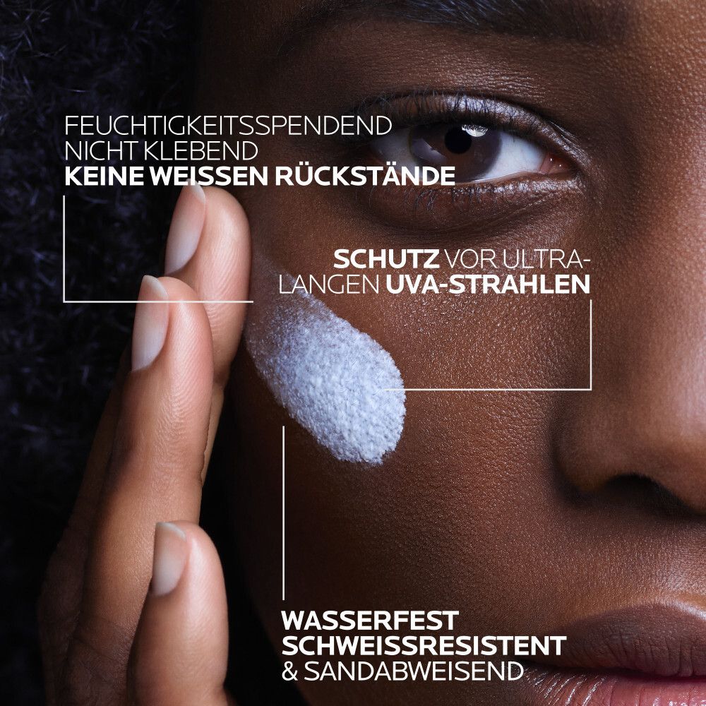 La Roche Posay Anthelios UV Mune 400 Hydratisierende Gesicht + Körper Milch LSF 50+ mit Mexoryl 400, Vitamin E und Glycerin