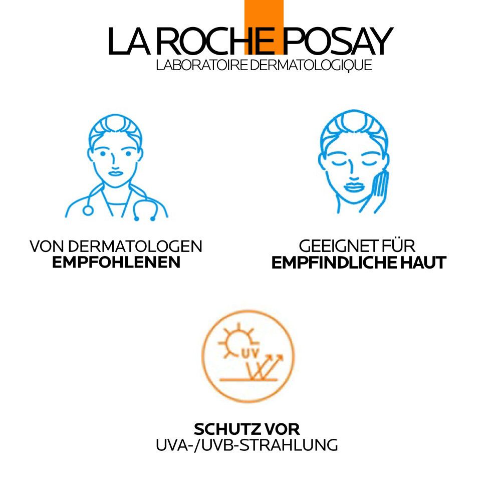 La Roche Posay Anthelios UV Mune 400 Hydratisierende Gesicht + Körper Milch LSF 50+ mit Mexoryl 400, Vitamin E und Glycerin
