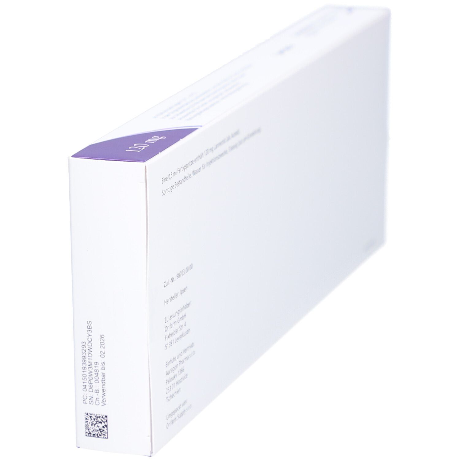 SOMATULINE Autogel 120 mg Inj.-Lsg.i.e.Fertigspr.
