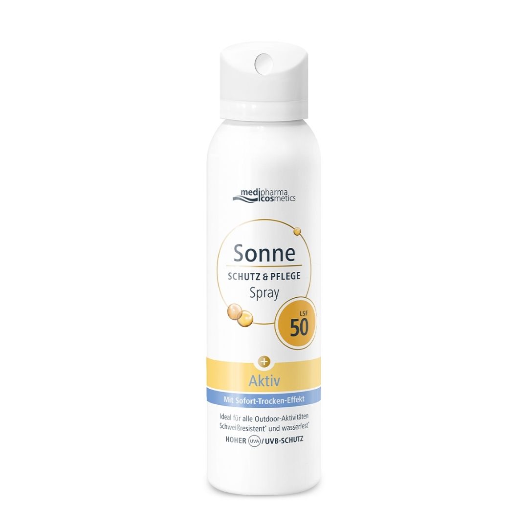 medipharma cosmetics Sonne Schutz&Pflege Aktiv Aerosol-Spray LSF 50