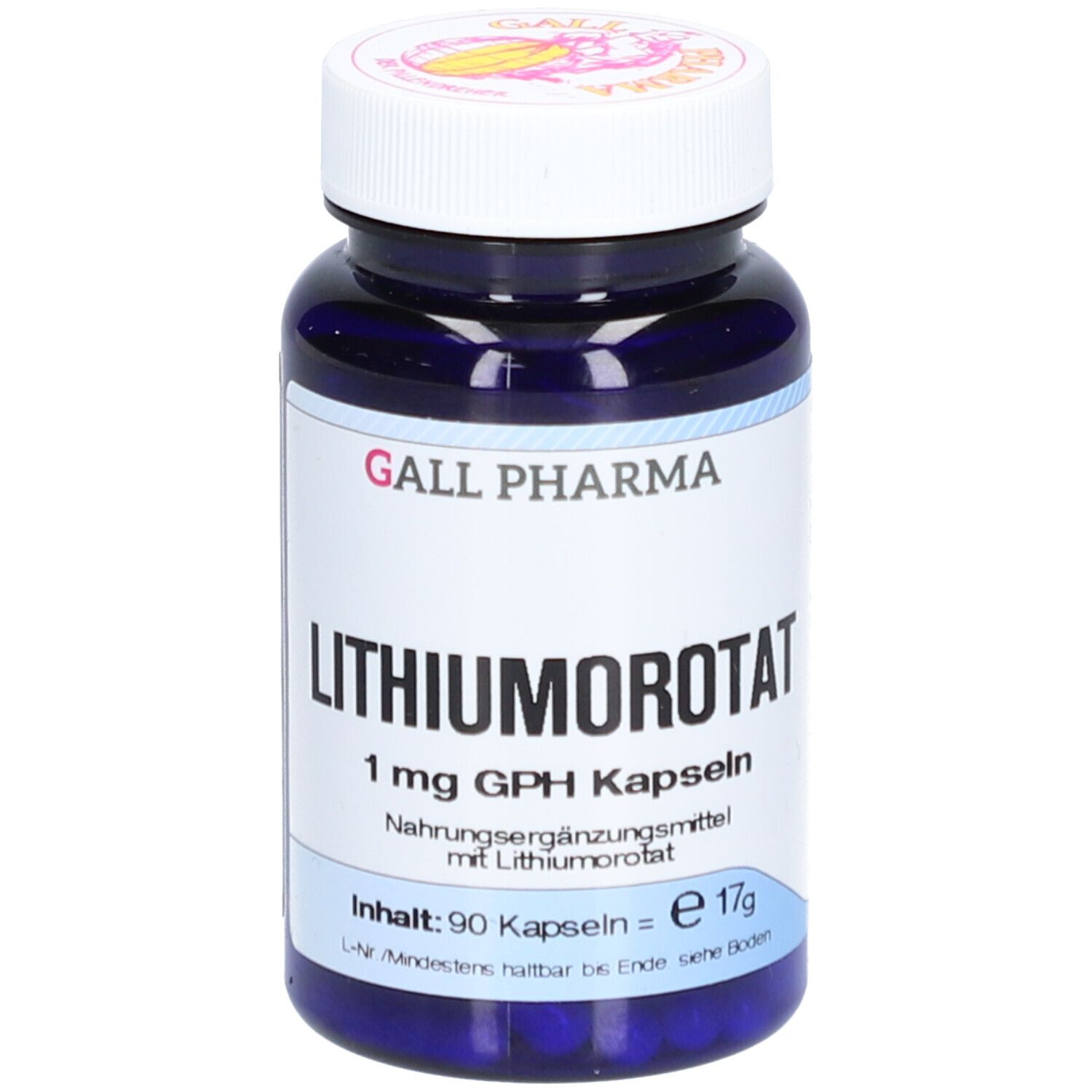Lithiumorotat 1 mg GPH Kapseln