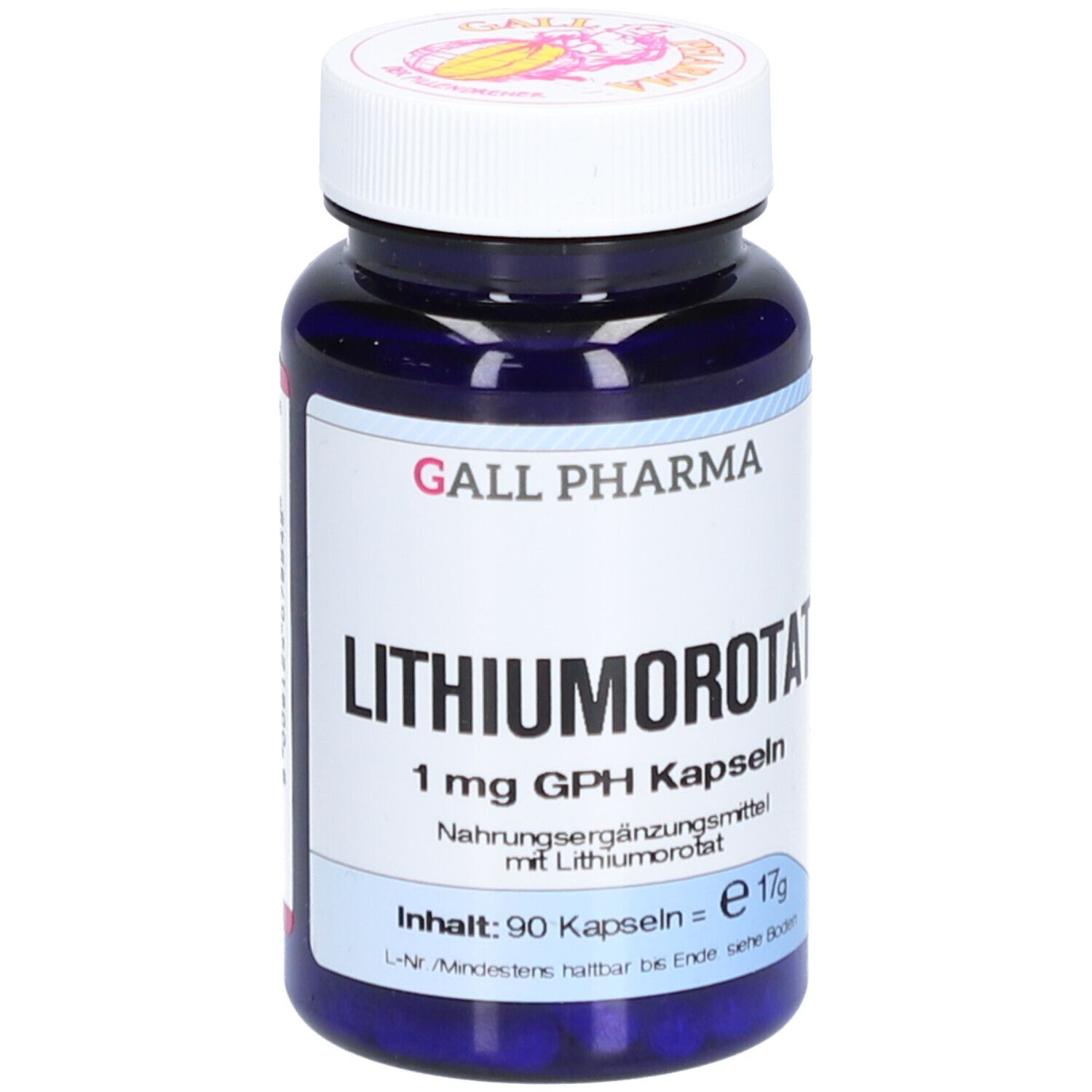 Lithiumorotat 1 mg GPH Kapseln
