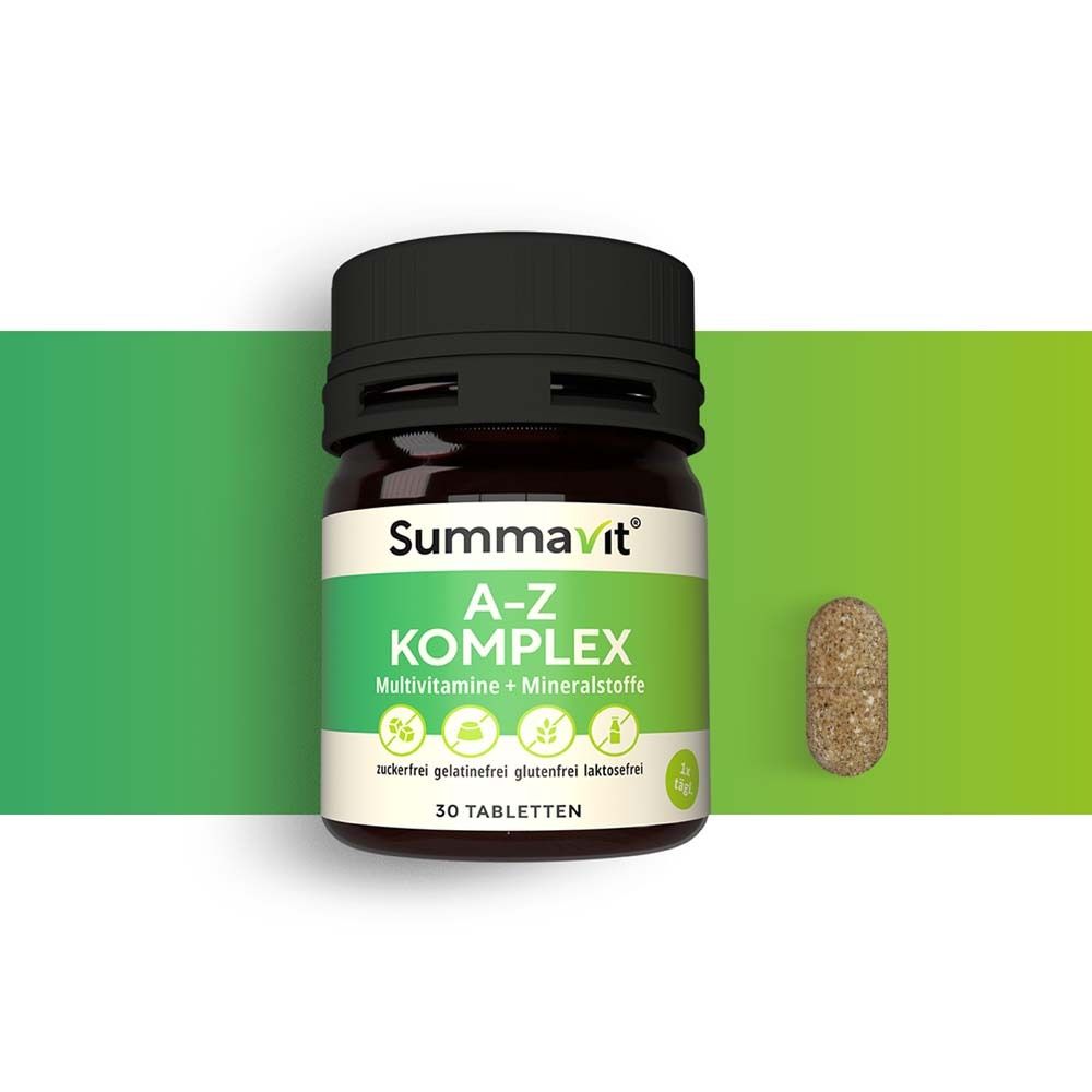 Summavit A-Z Komplex Multivit.+Mineralstoffe Tabl. 30 St Tabletten