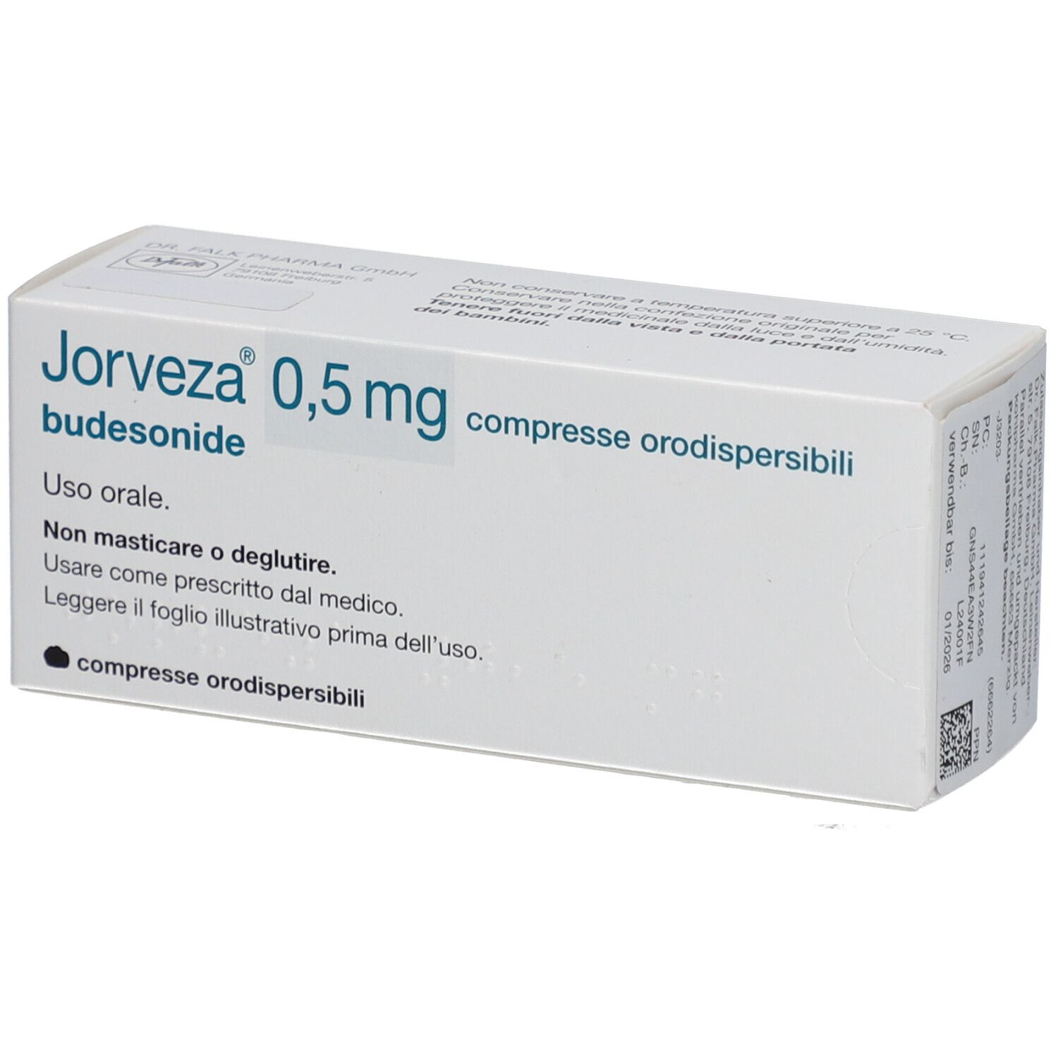 JORVEZA 0,5 mg Schmelztabletten