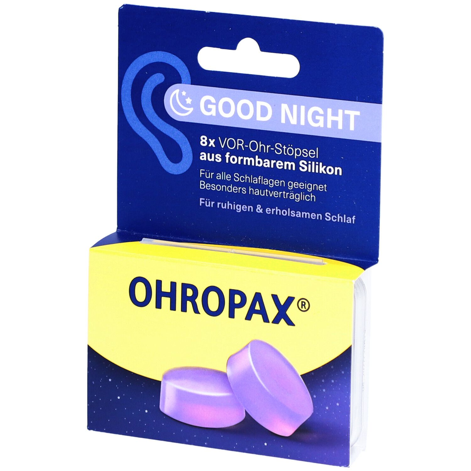 OHROPAX® Good Night Ohrstöpsel – für einen erholsamen Schlaf