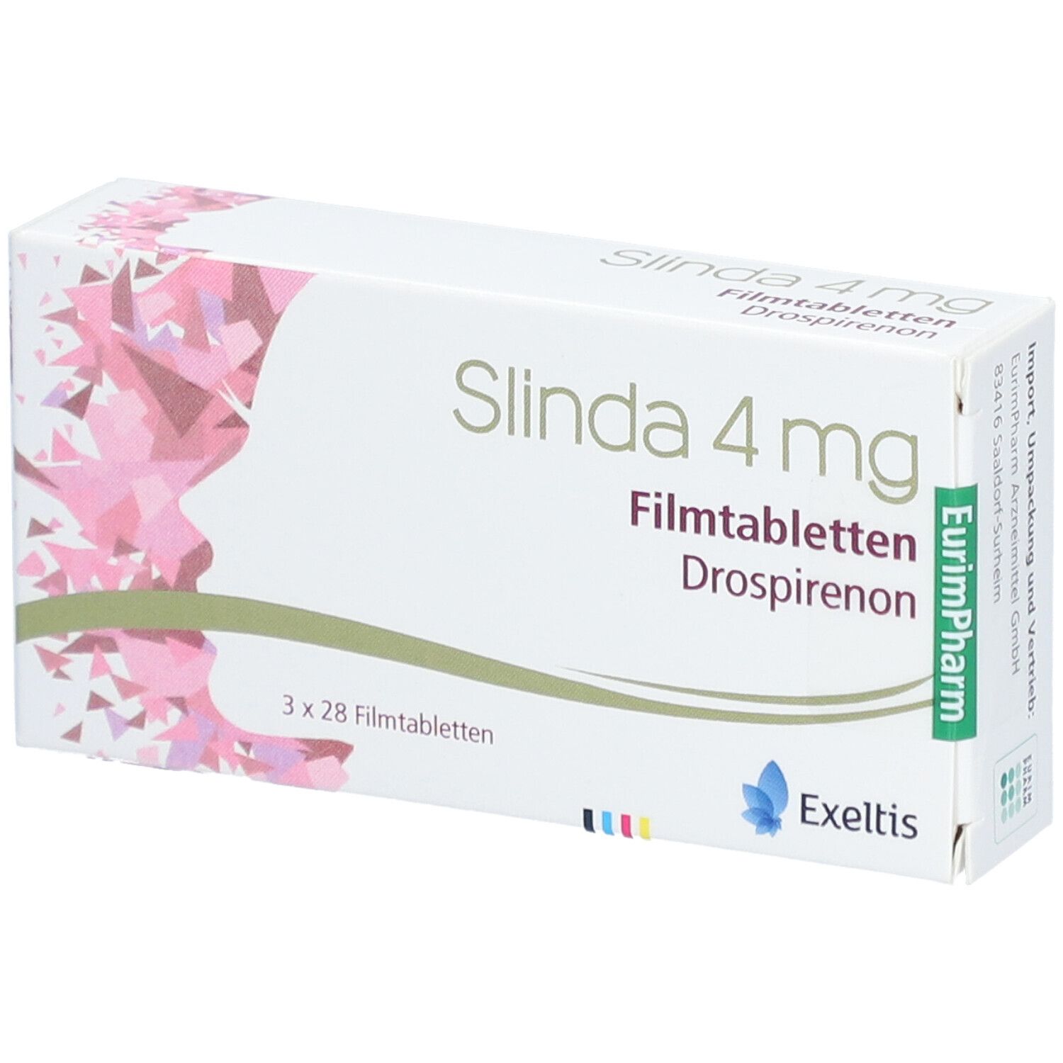 SLINDA 4 mg Filmtabletten