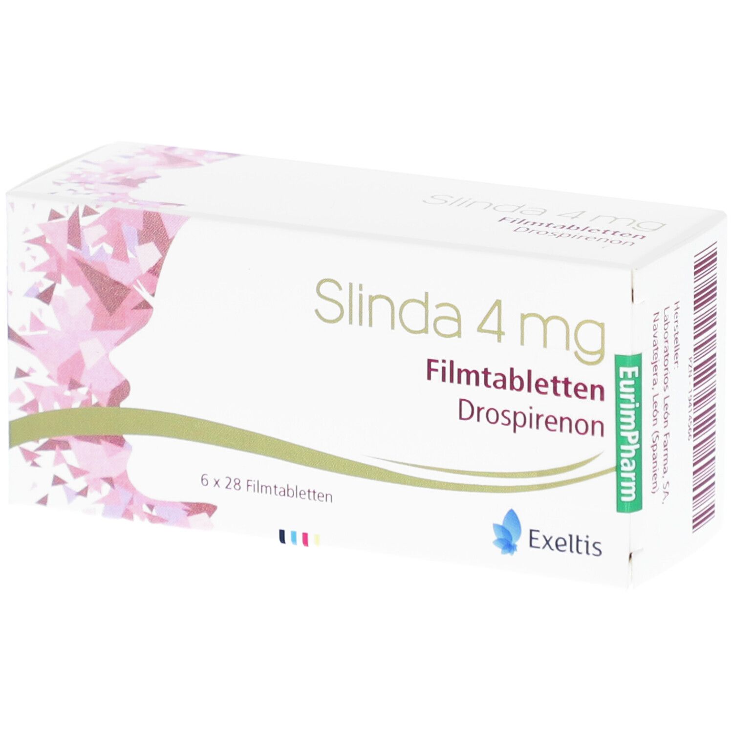 SLINDA 4 mg Filmtabletten