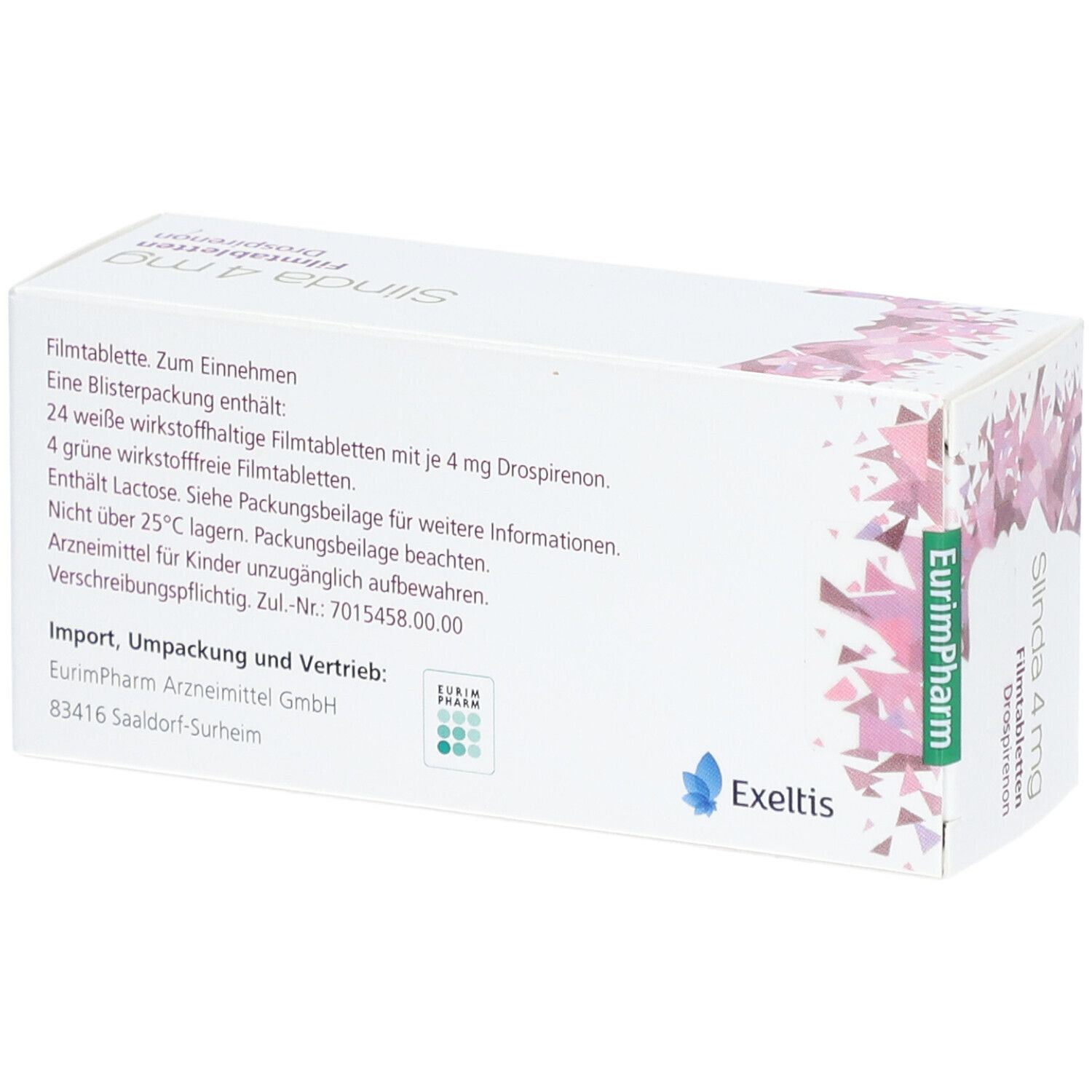 SLINDA 4 mg Filmtabletten