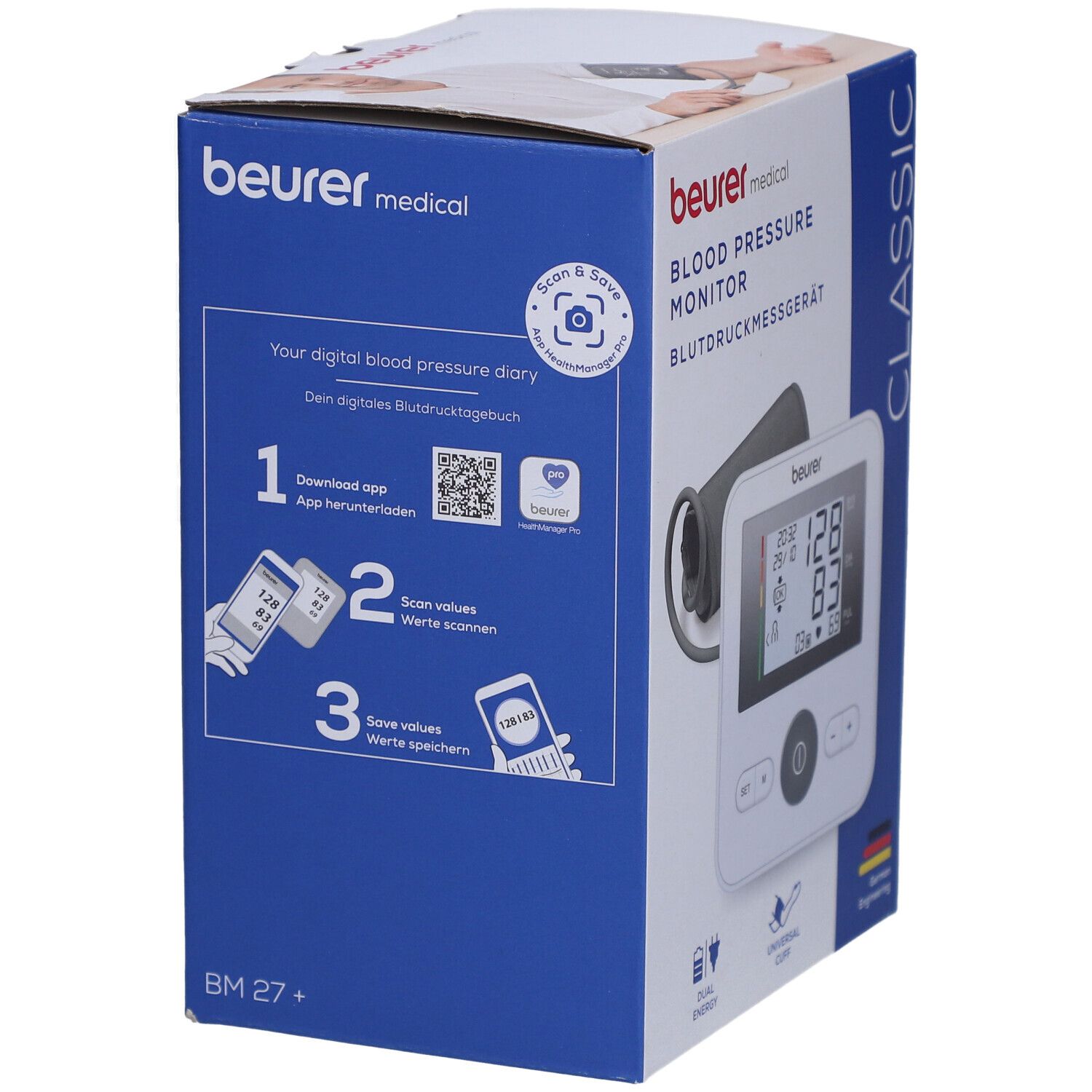 Beurer® BM 27 Blutdruckmessgerät