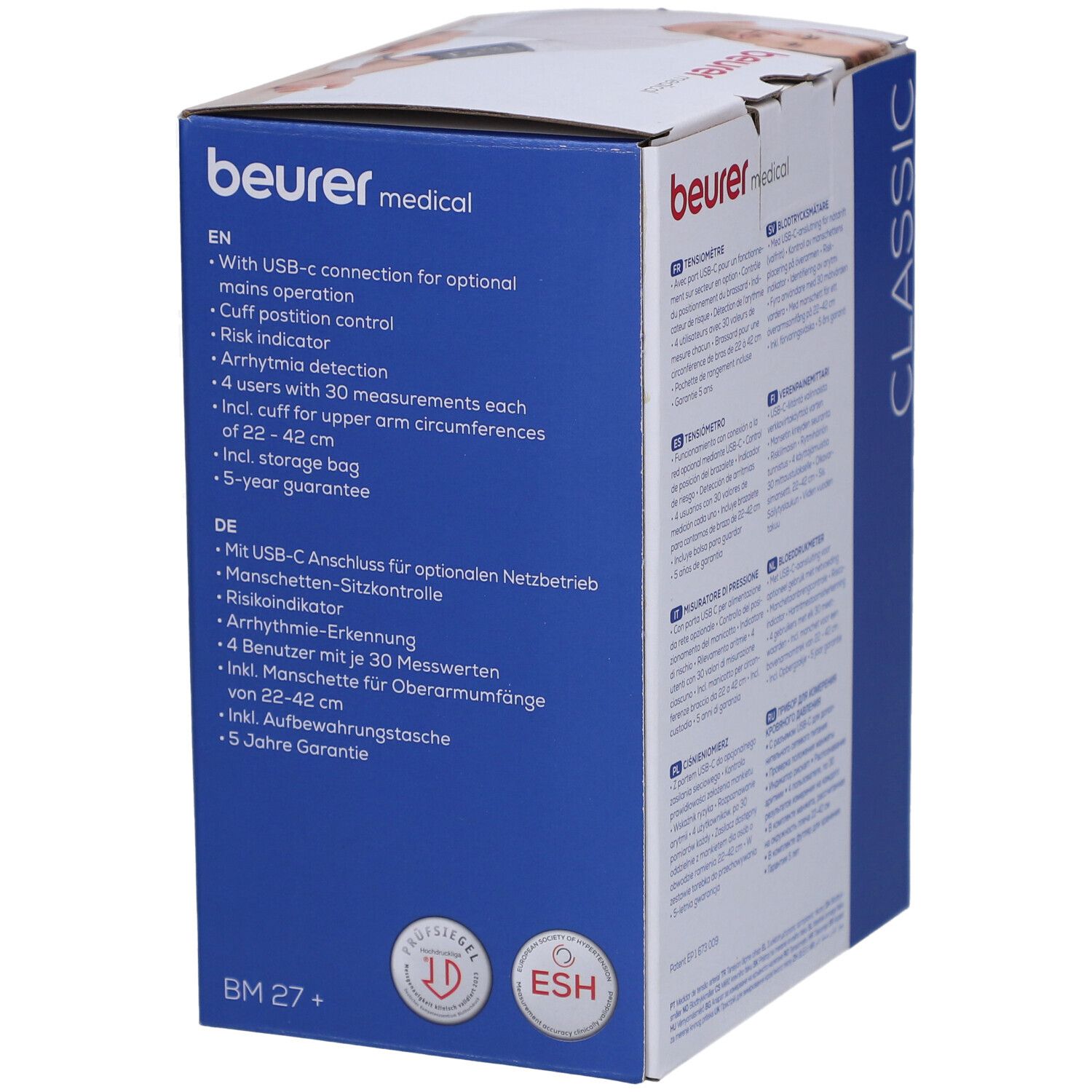 Beurer® BM 27 Blutdruckmessgerät