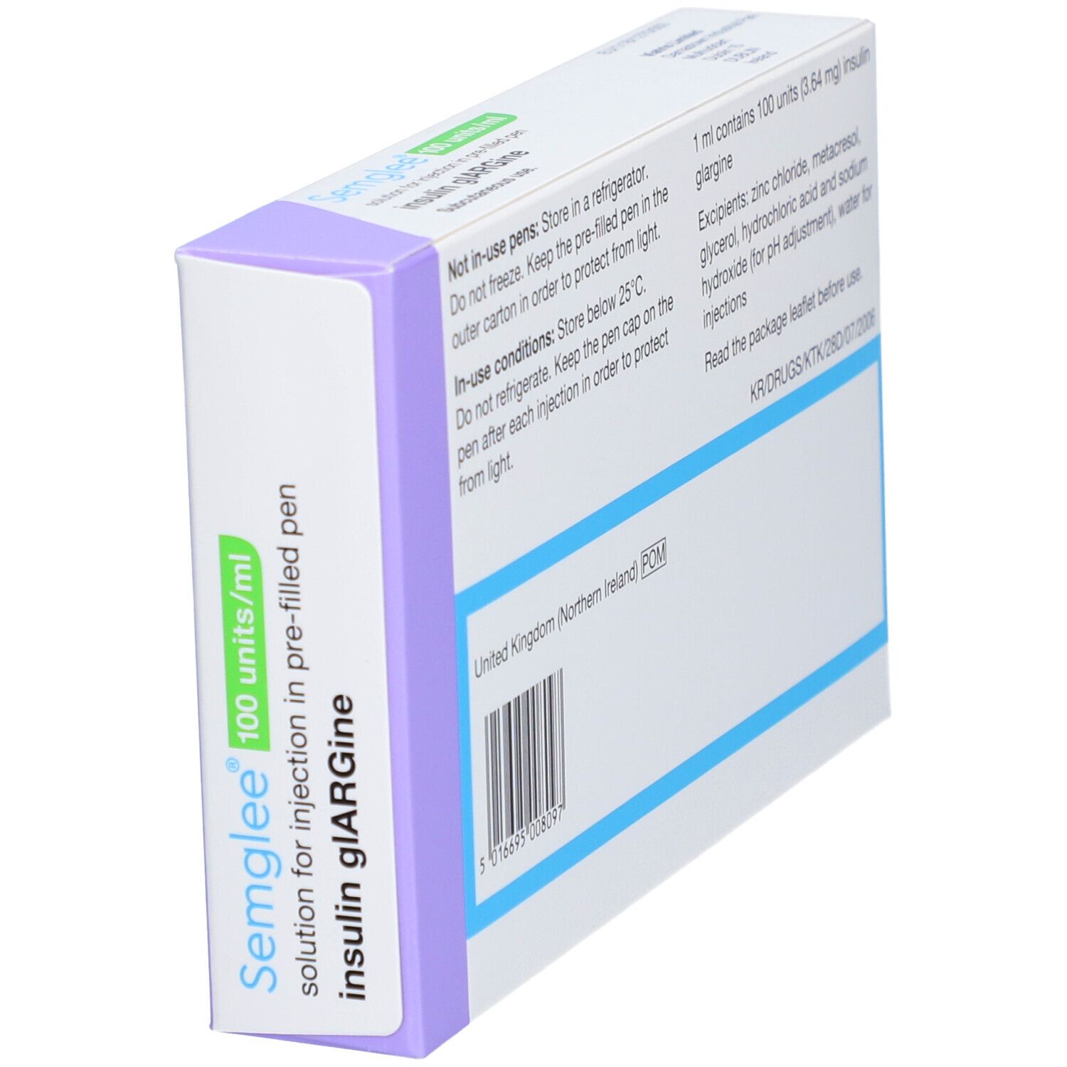 SEMGLEE 100 E/ml Injektionslösung i.e.Fertigpen