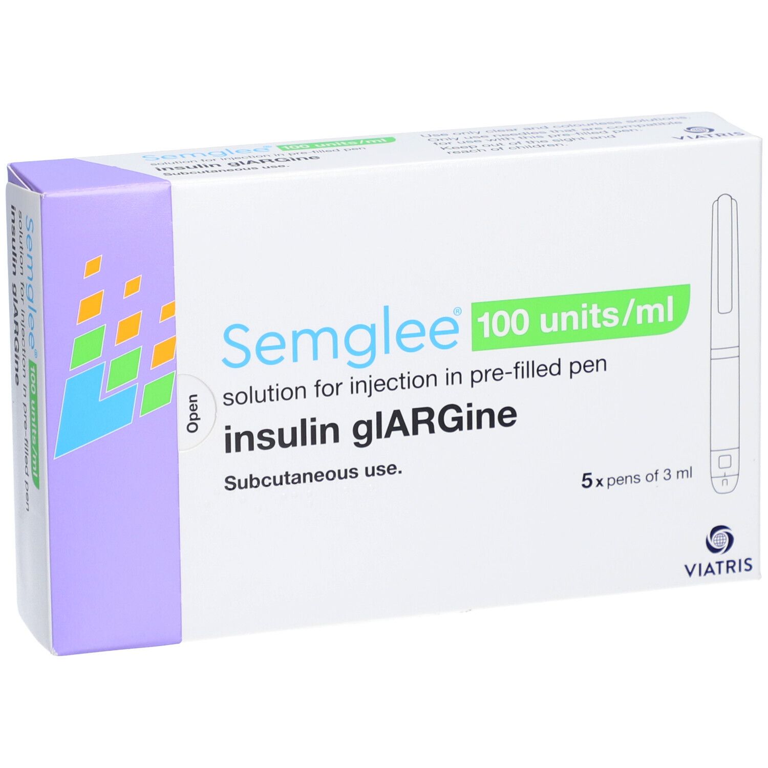 SEMGLEE 100 E/ml Injektionslösung i.e.Fertigpen