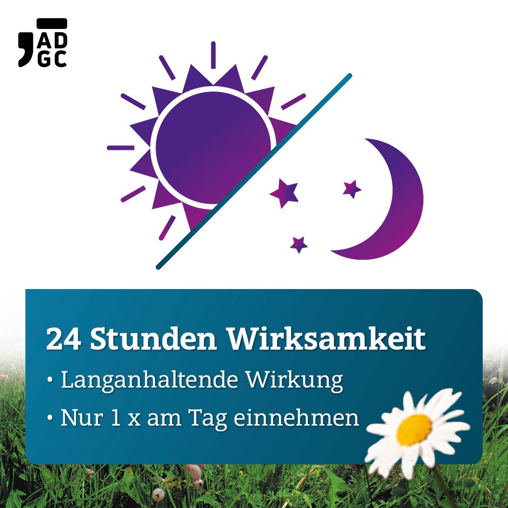 Bilastin ADGC® Allergietablette für schnelle Linderung bei Heuschnupfen