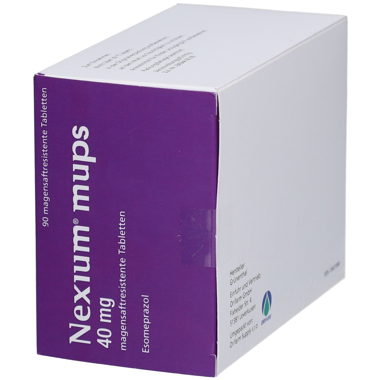 NEXIUM mups 40 mg magensaftresistente Tabletten