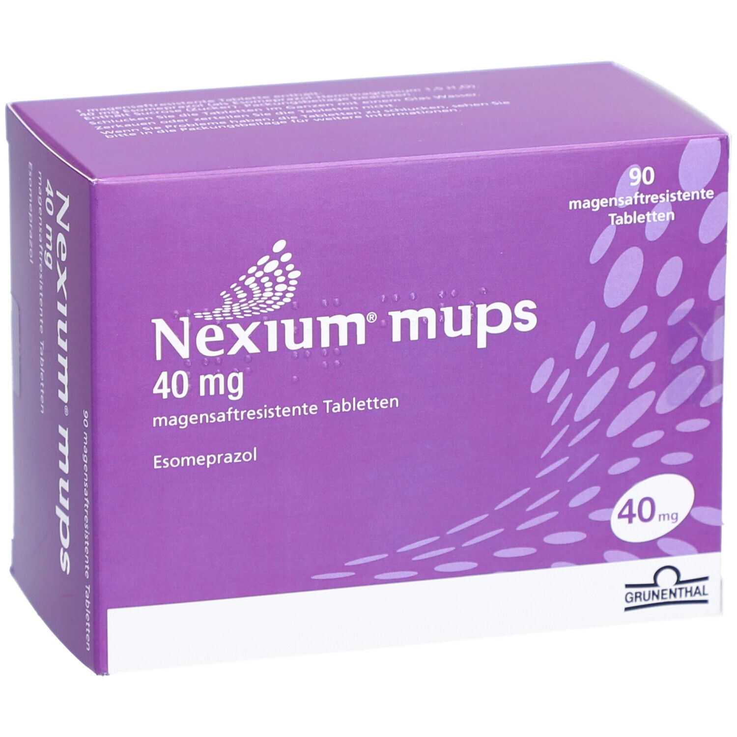 NEXIUM mups 40 mg magensaftresistente Tabletten