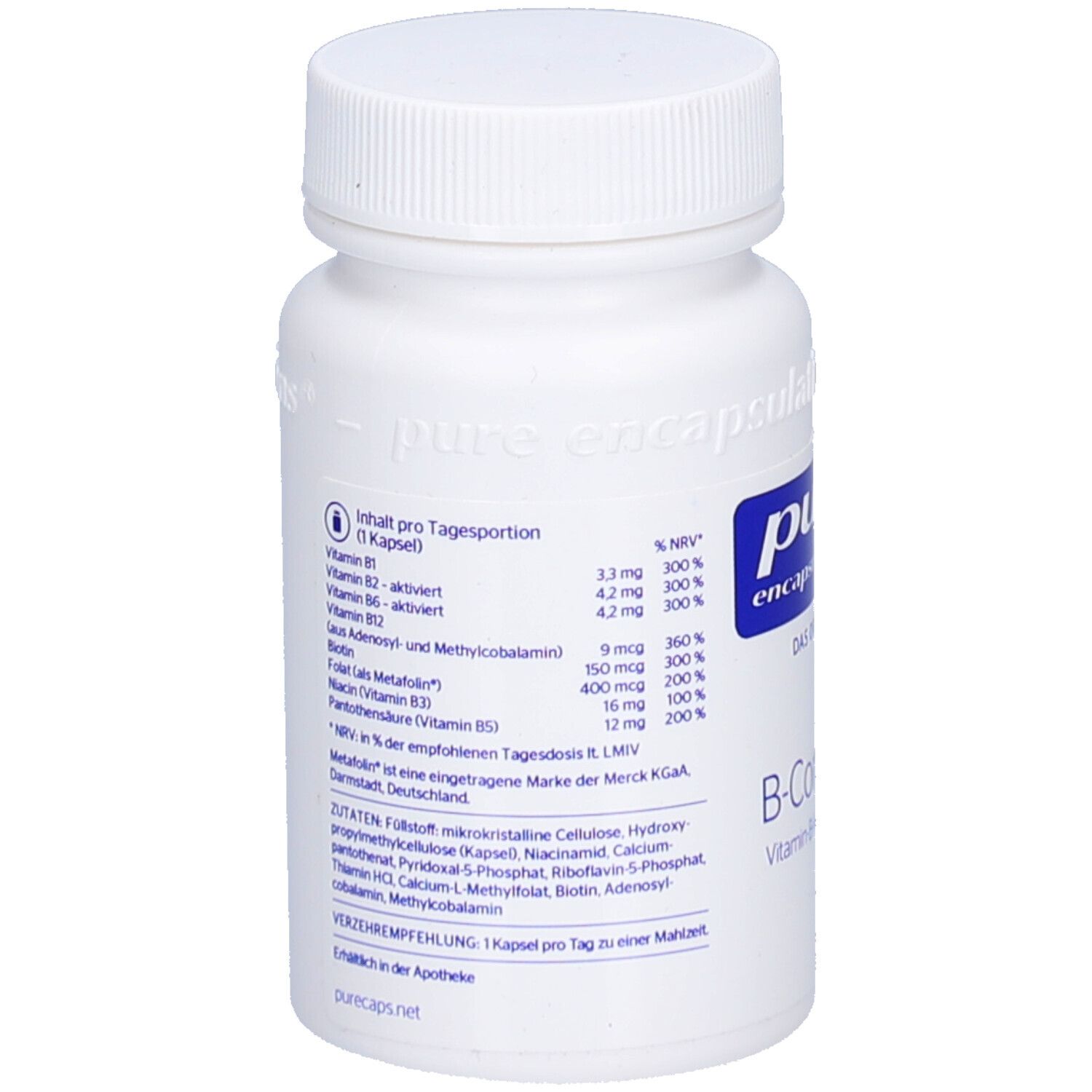 pure encapsulations® B-Complex Vitamin-B-Kombination