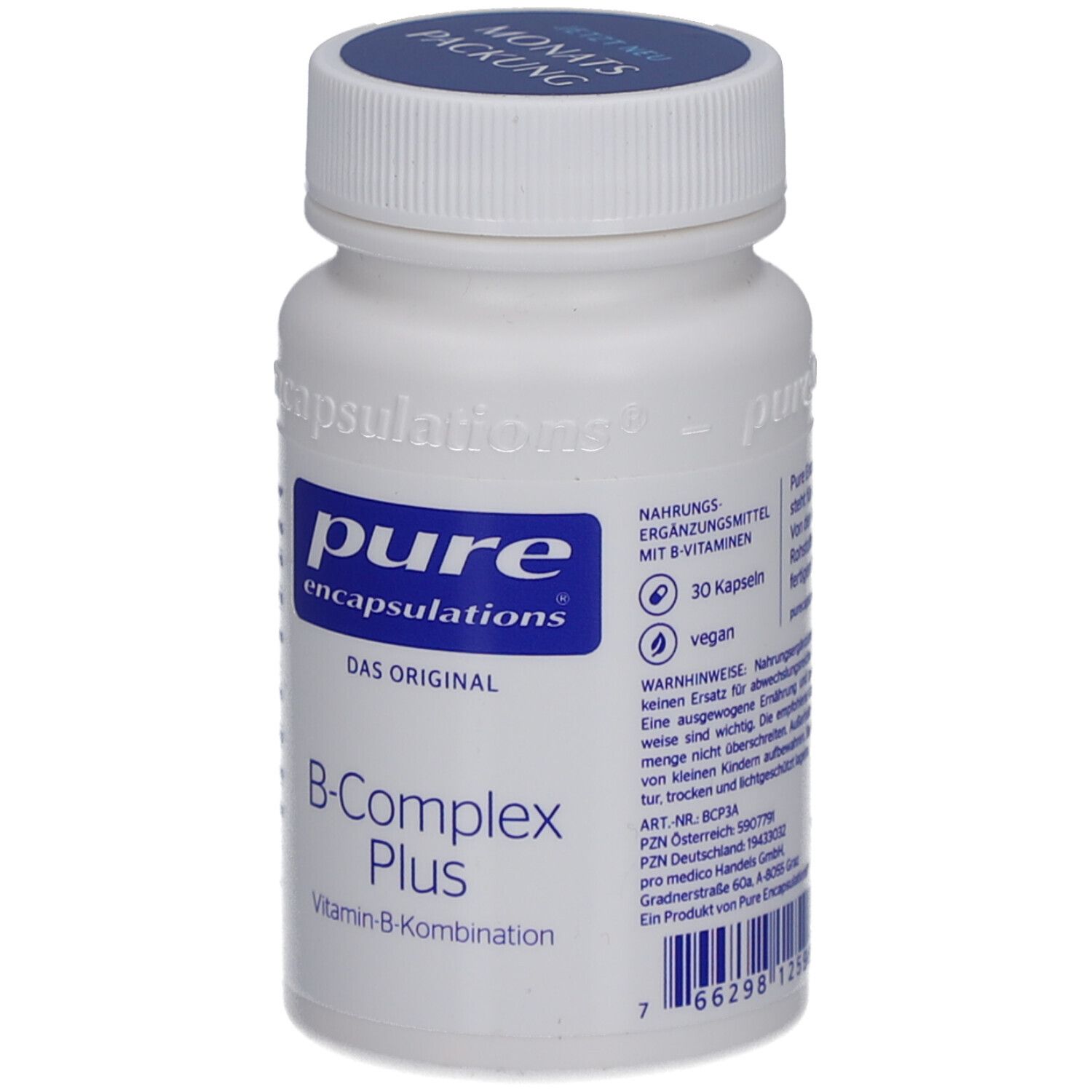 pure encapsulations® B-Complex Plus Vitamin-B-Kombination