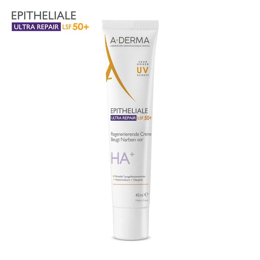 A-Derma Epitheliale Ultra Repair Creme LSF 50+ 40 ml