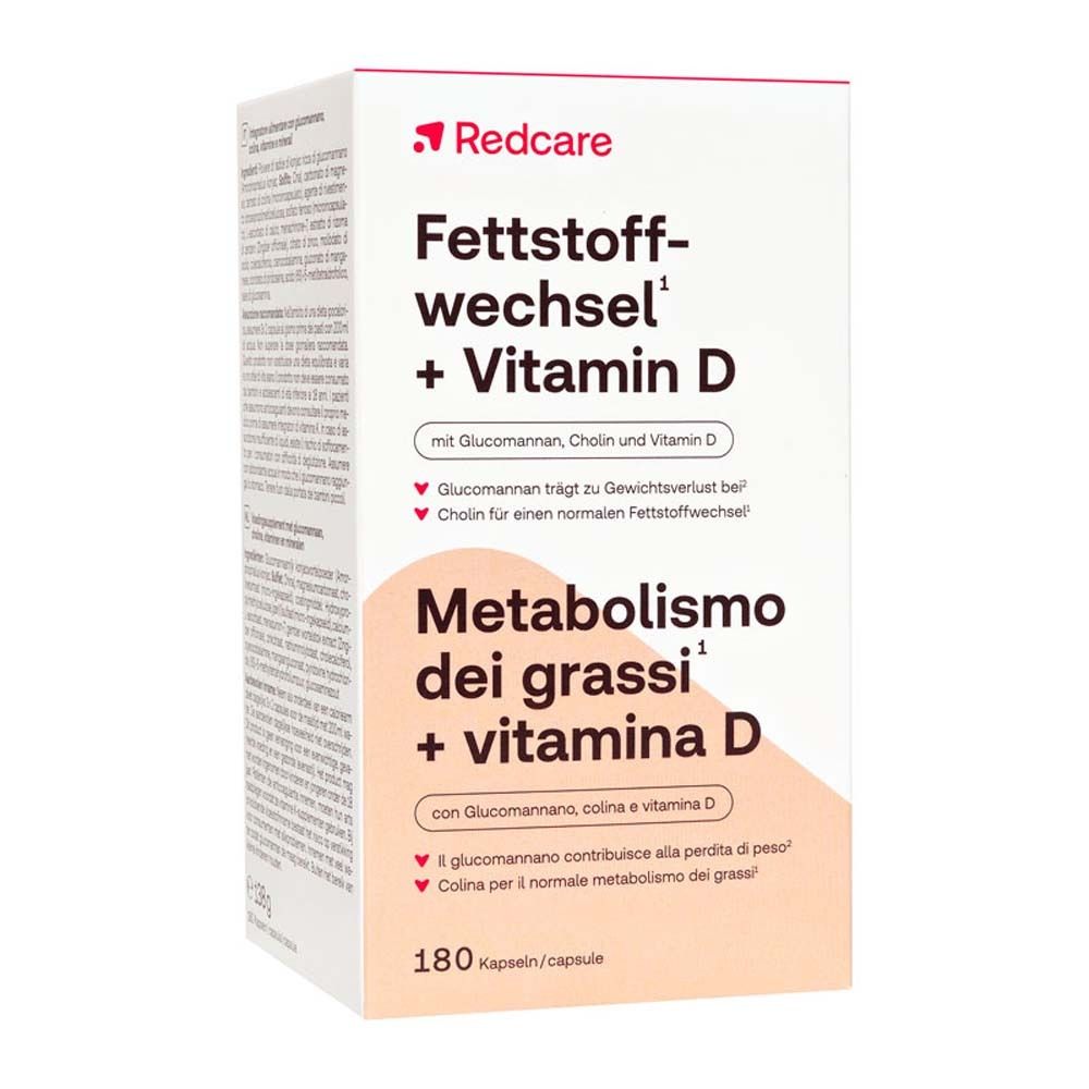 Redcare Fettstoffwechsel + Vitamin D