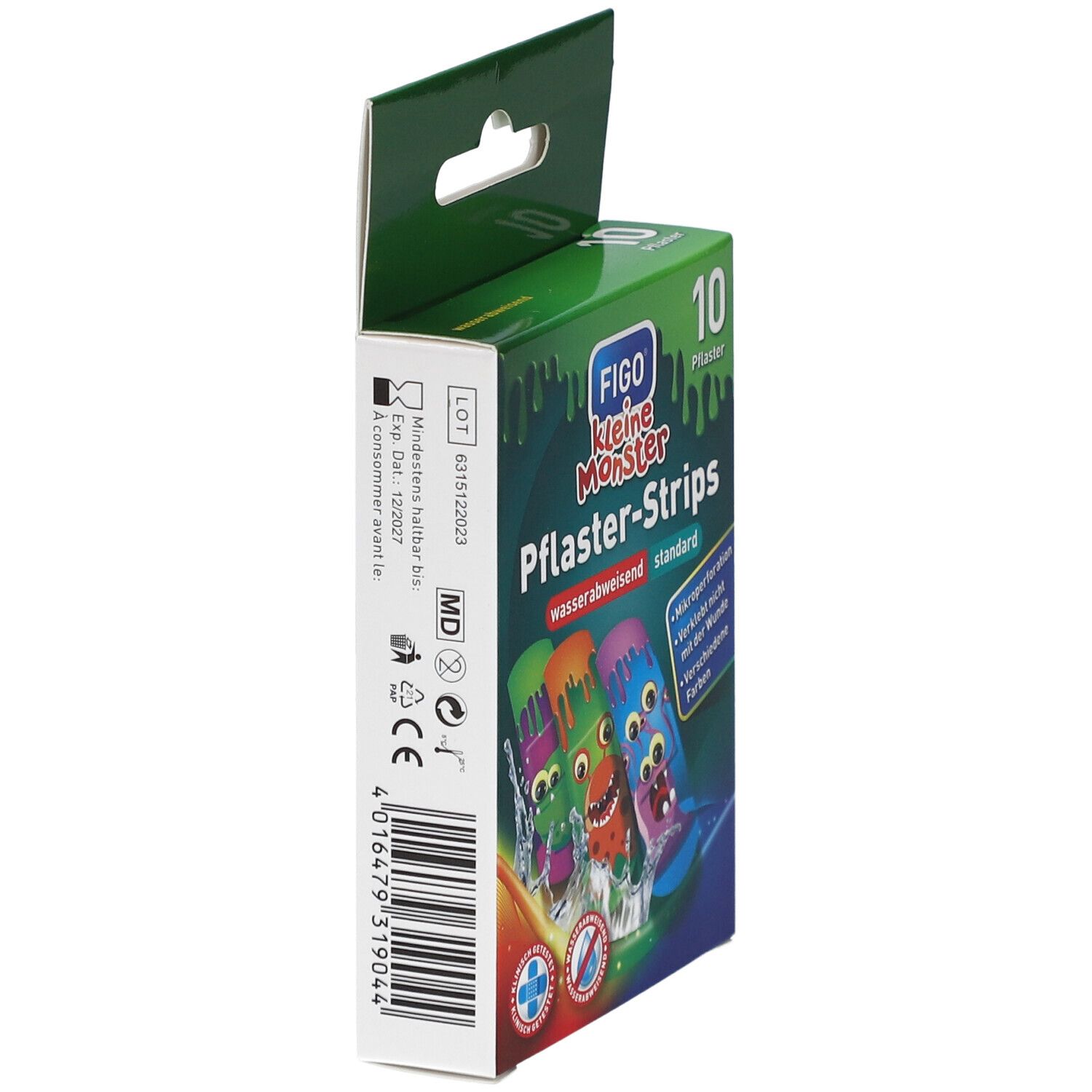 FIGO kleine Monster Pflaster-Strips wasserabweisend standard
