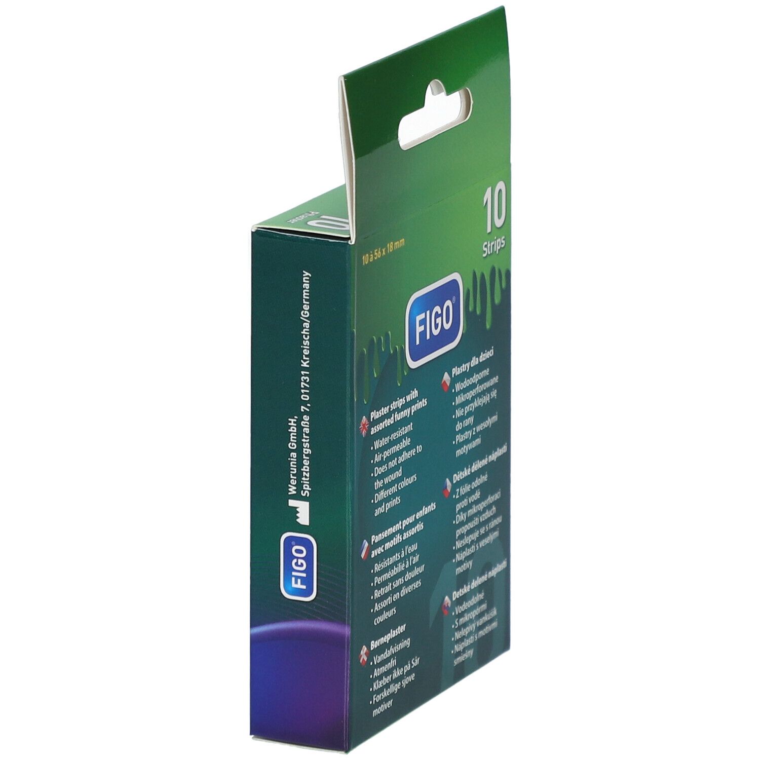 FIGO kleine Monster Pflaster-Strips wasserabweisend standard