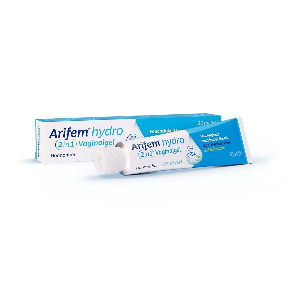 Arifem® hydro 2in1 Vaginalgel – Sanfte, hormonfreie Hilfe bei Scheidentrockenheit