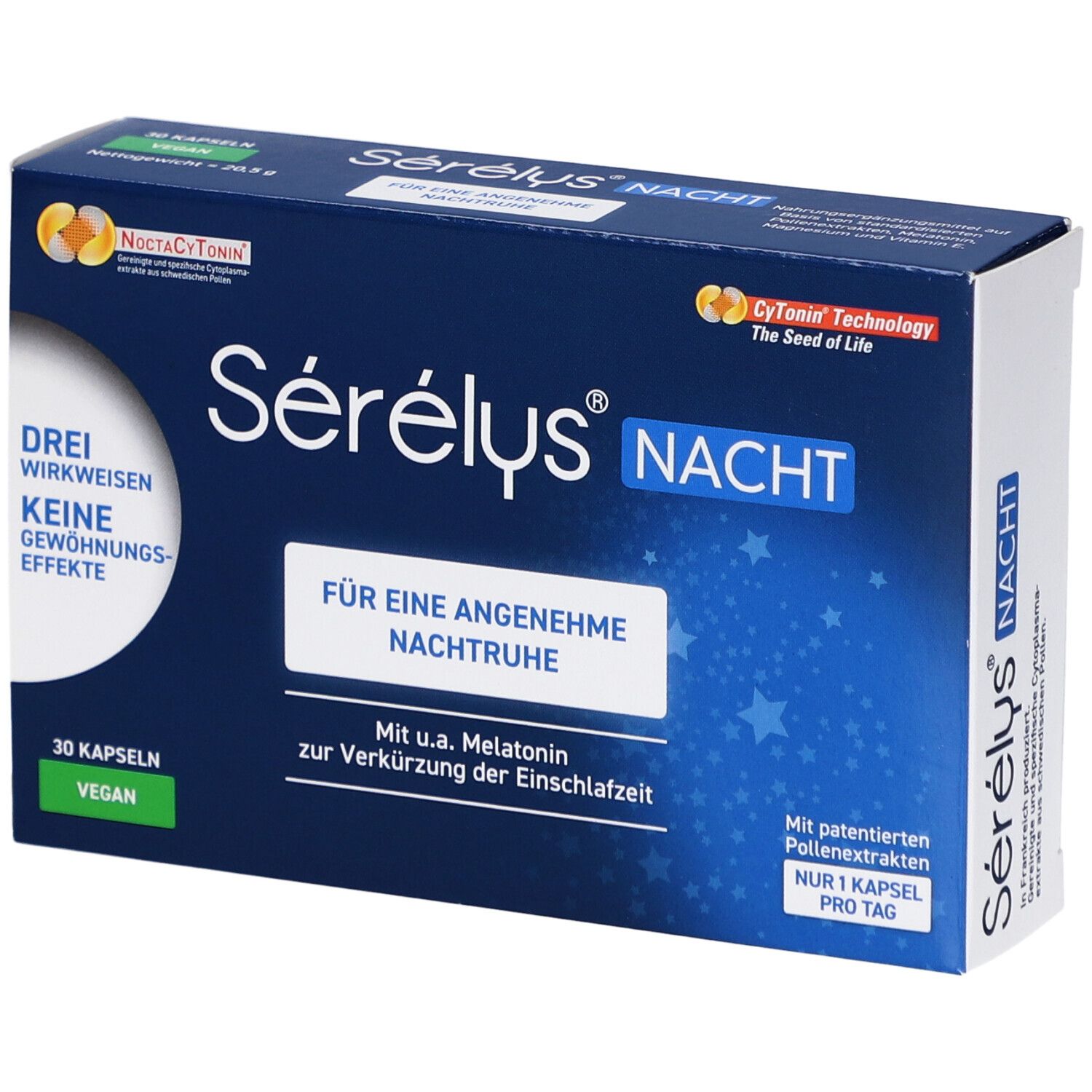 Serelys Nacht Kapseln 30 St