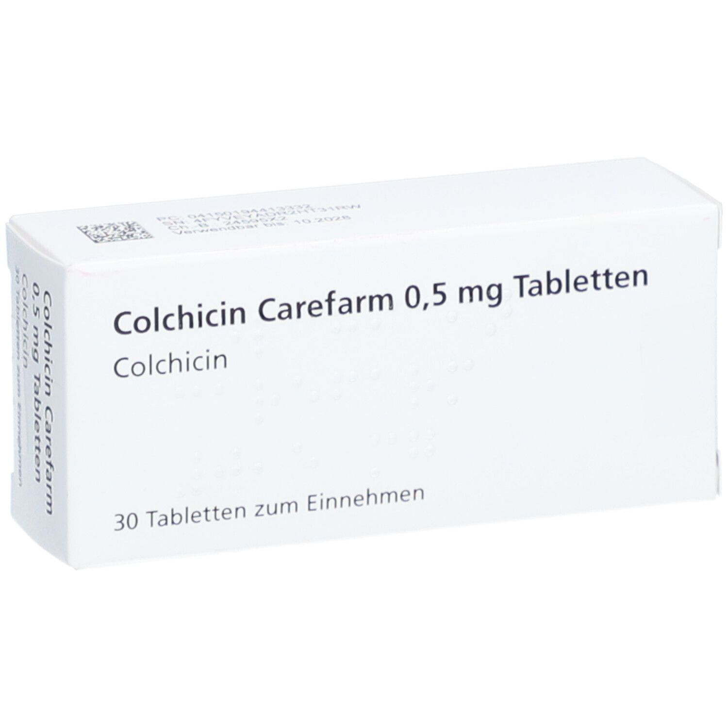 COLCHICIN Carefarm 0,5 mg Tabletten