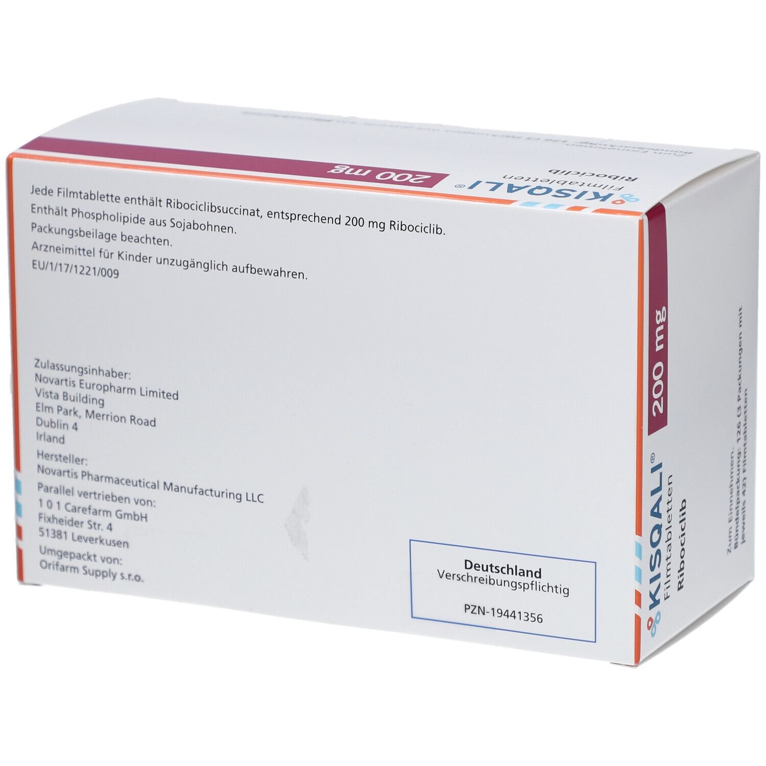 KISQALI 200 mg Filmtabletten