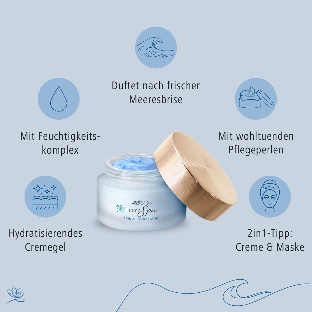 medipharma cosmetics Home Spa Thalasso Gesichtspflege