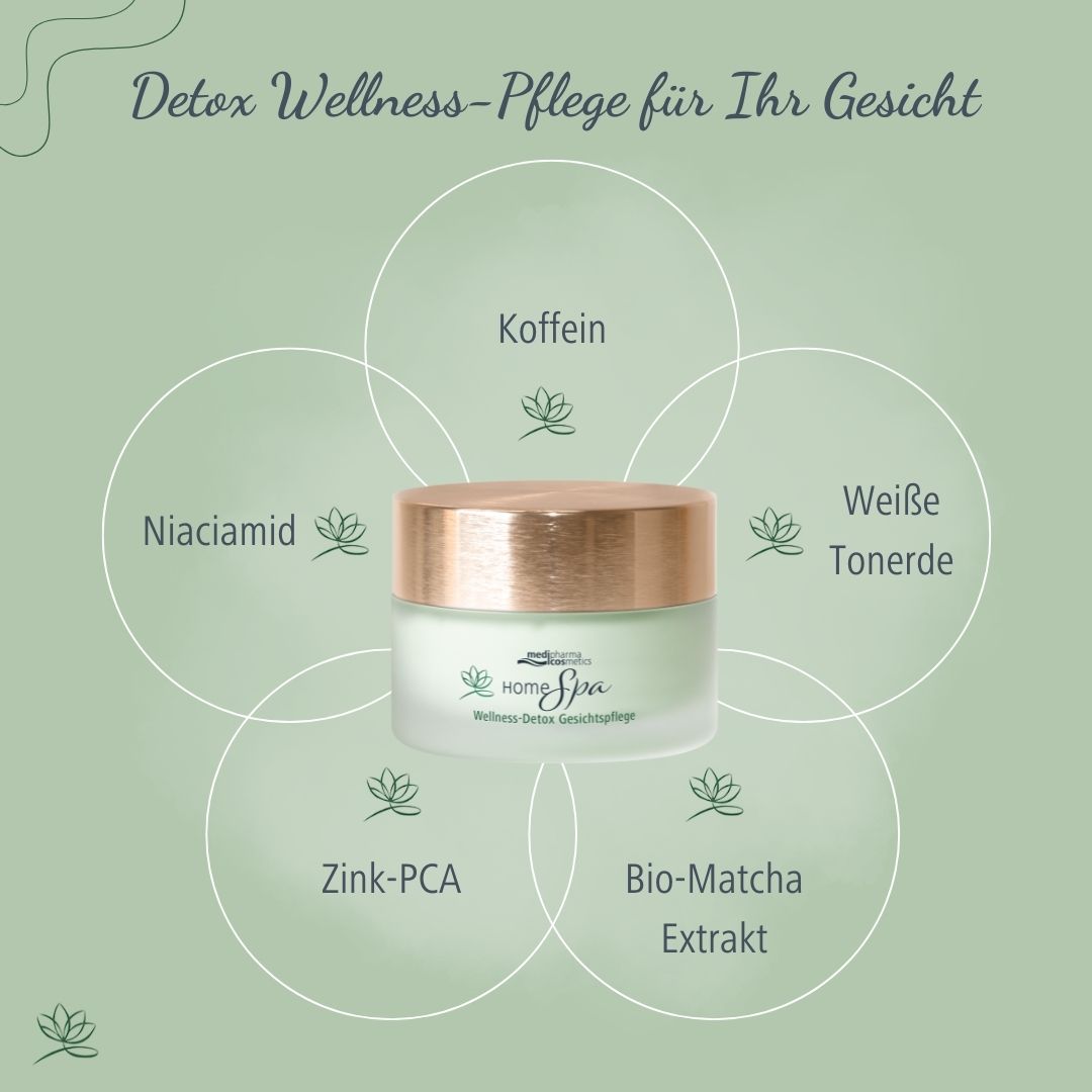 HOME SPA Wellness-Detox Gesichtspflege Creme