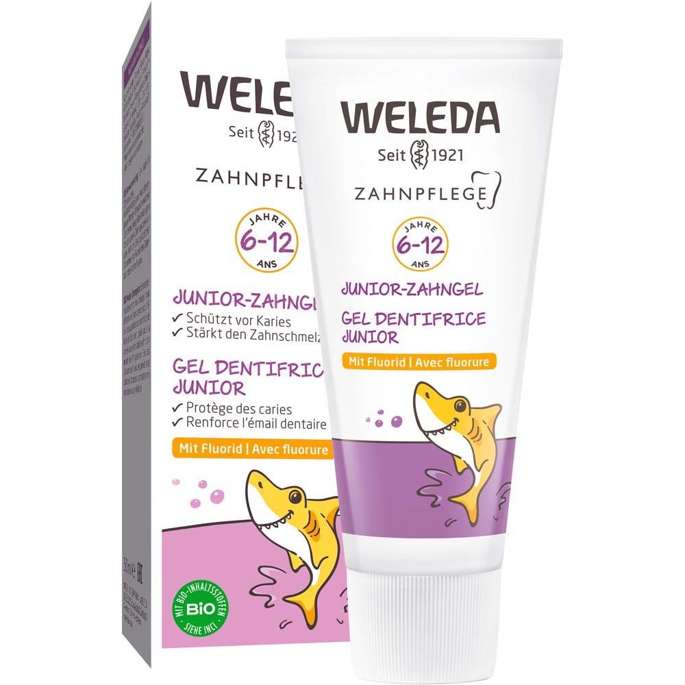 Weleda Junior Zahngel mit Fluorid