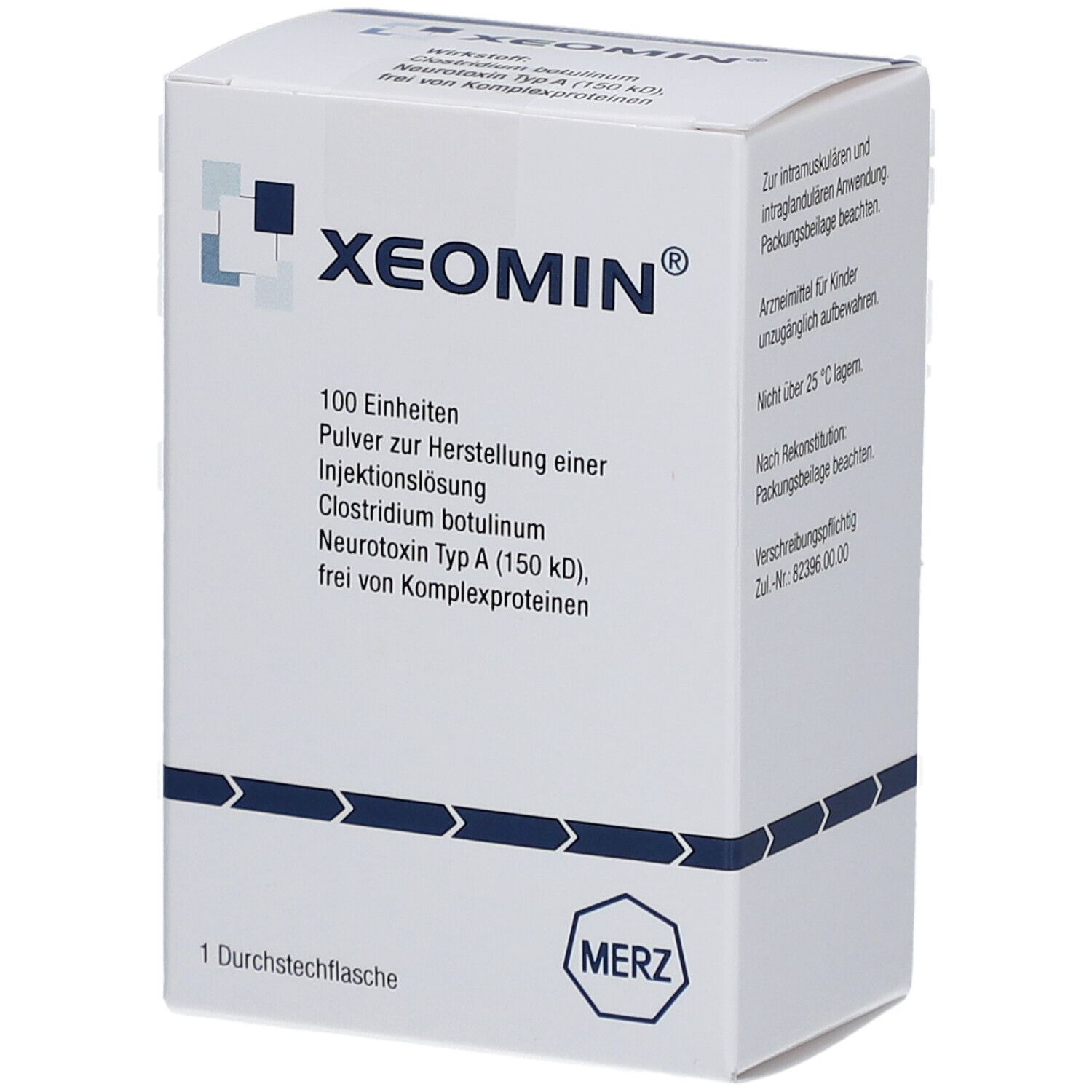 XEOMIN 100 LD50 Einheiten Plv.z.Herst.e.Inj.-Lsg.