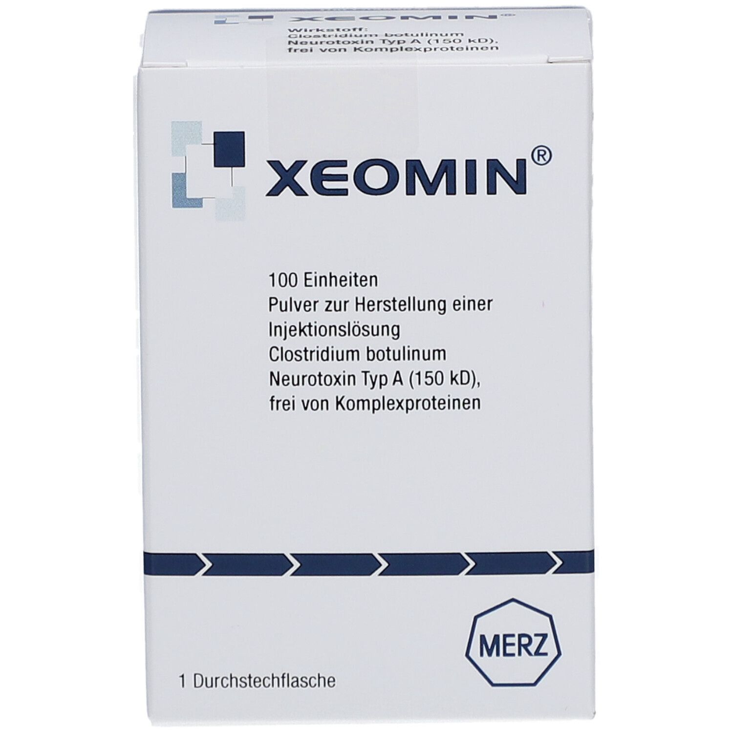 XEOMIN 100 LD50 Einheiten Plv.z.Herst.e.Inj.-Lsg.