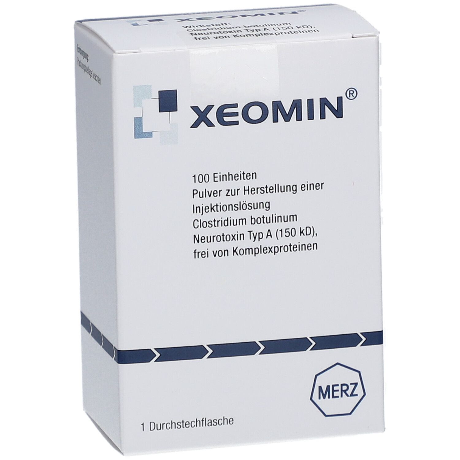 XEOMIN 100 LD50 Einheiten Plv.z.Herst.e.Inj.-Lsg.