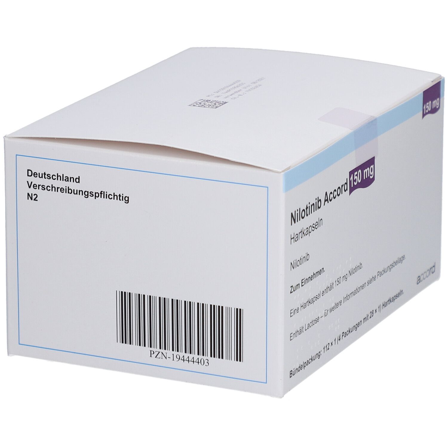 NILOTINIB Accord 150 mg Hartkapseln