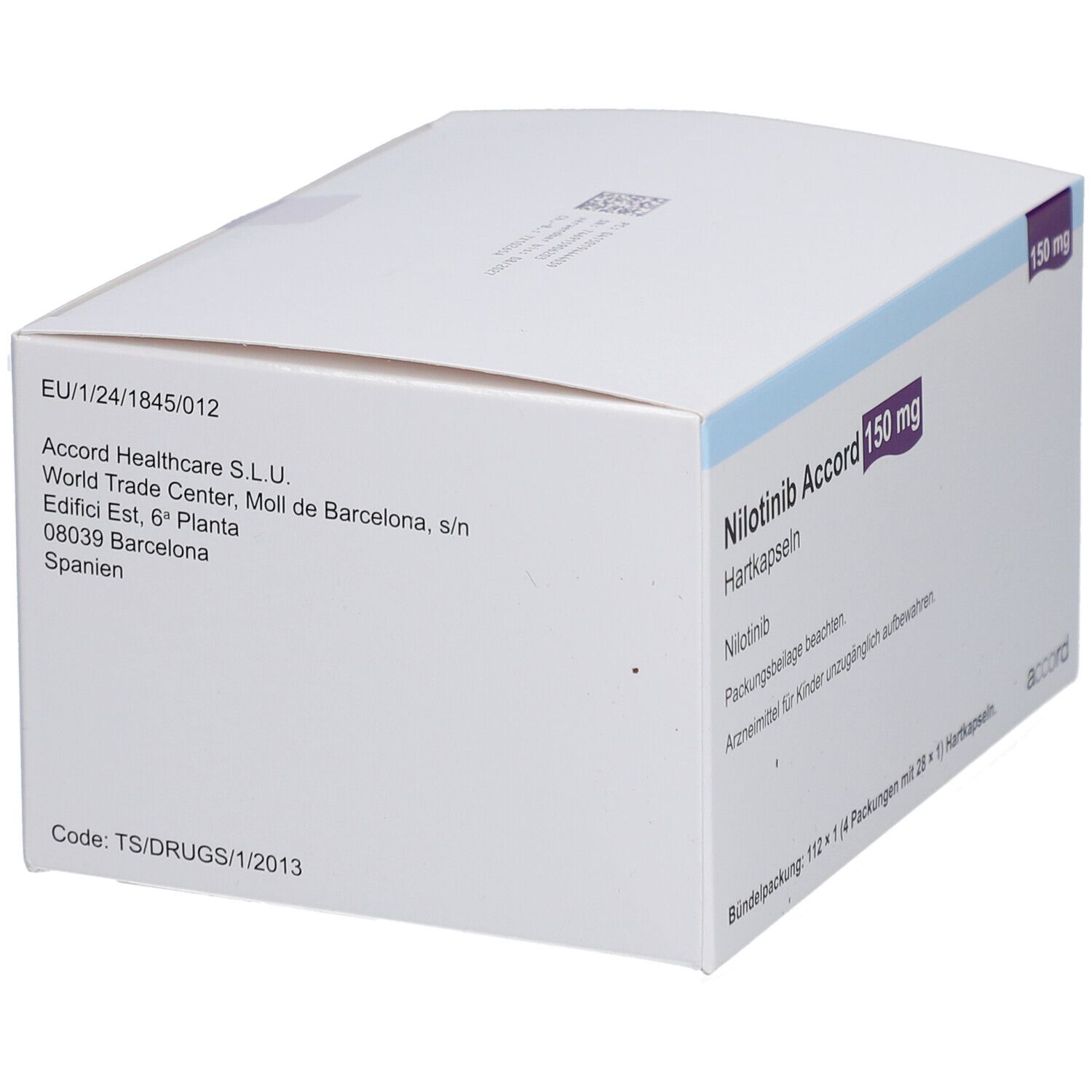 NILOTINIB Accord 150 mg Hartkapseln
