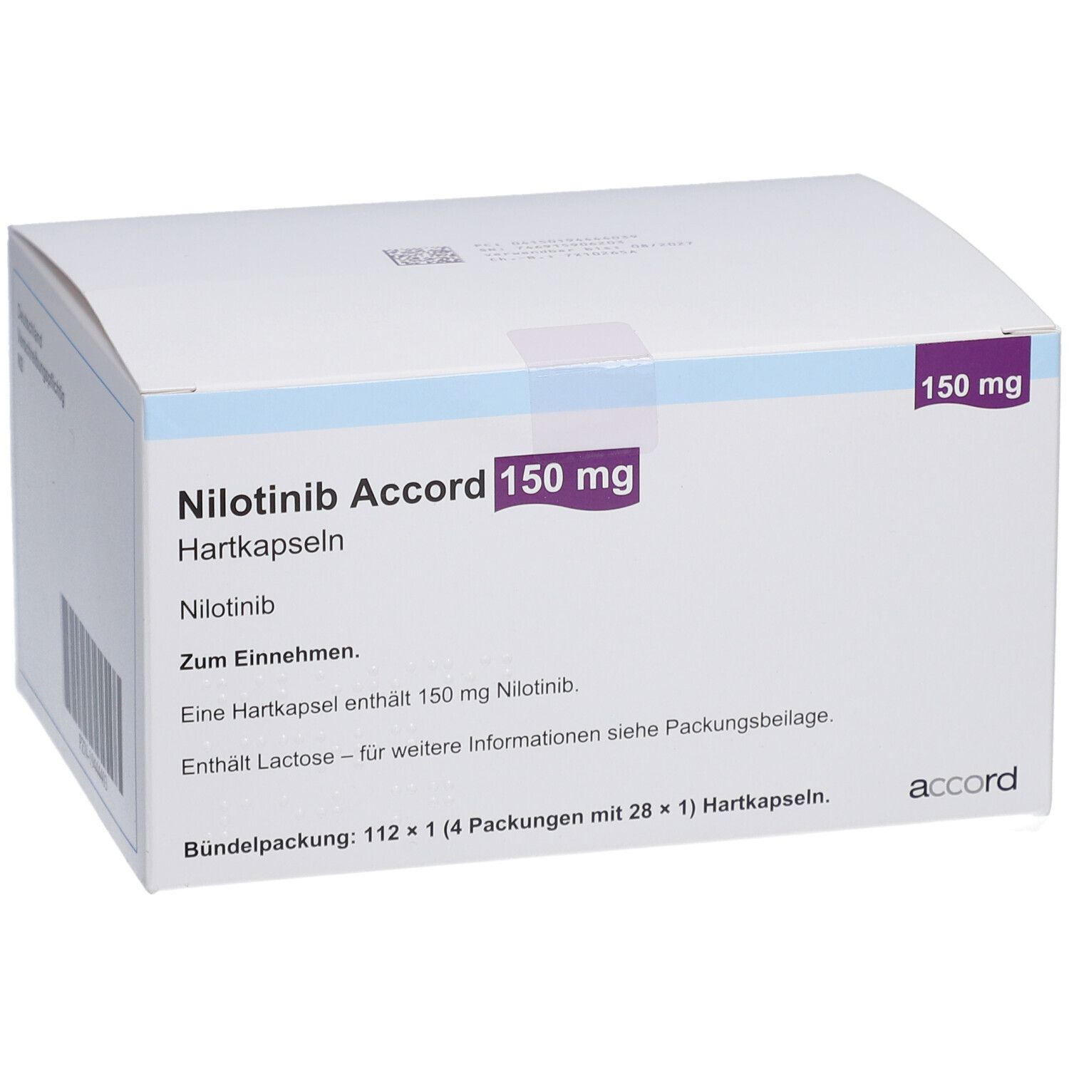 NILOTINIB Accord 150 mg Hartkapseln