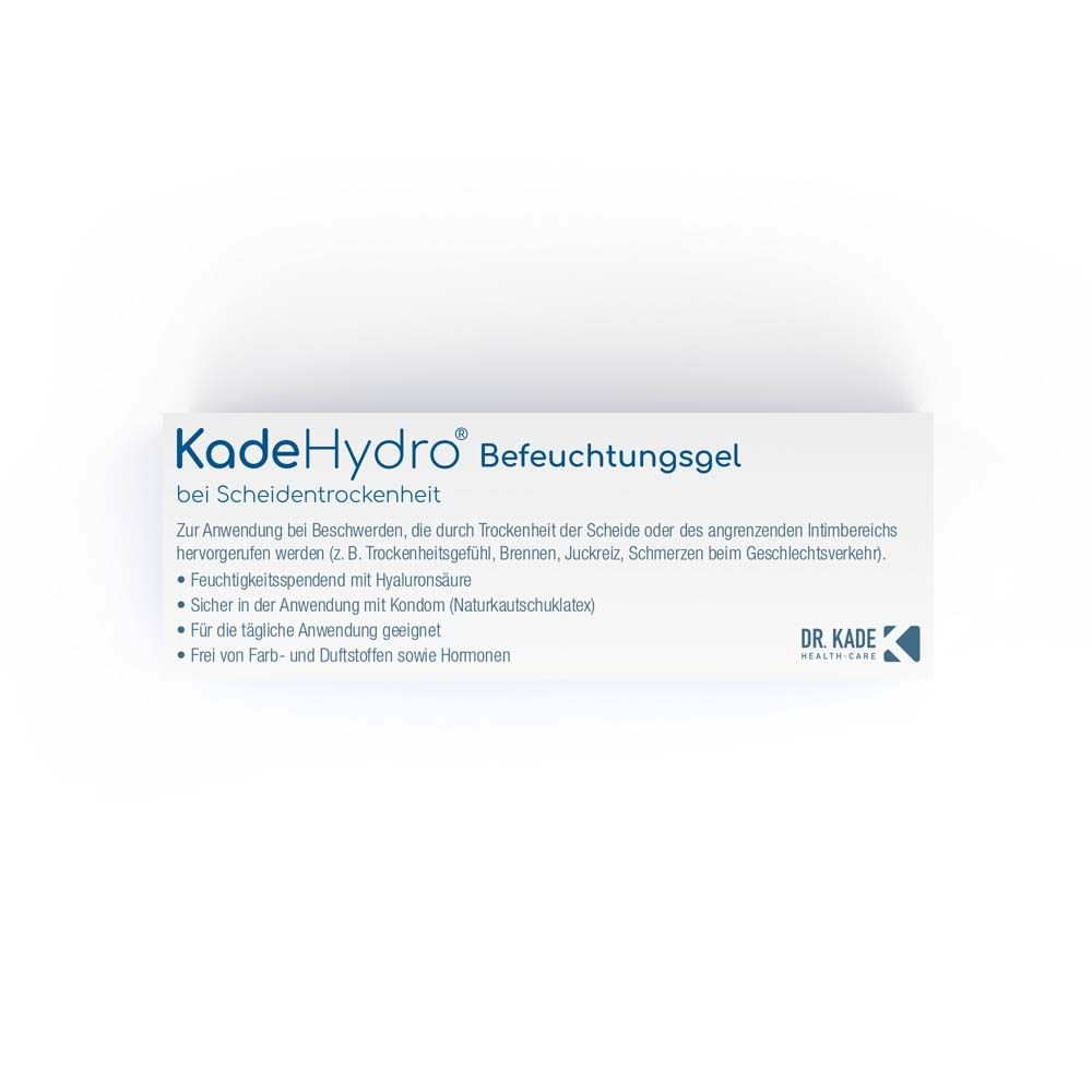 KadeHydro Befeuchtungsgel mit Applikator