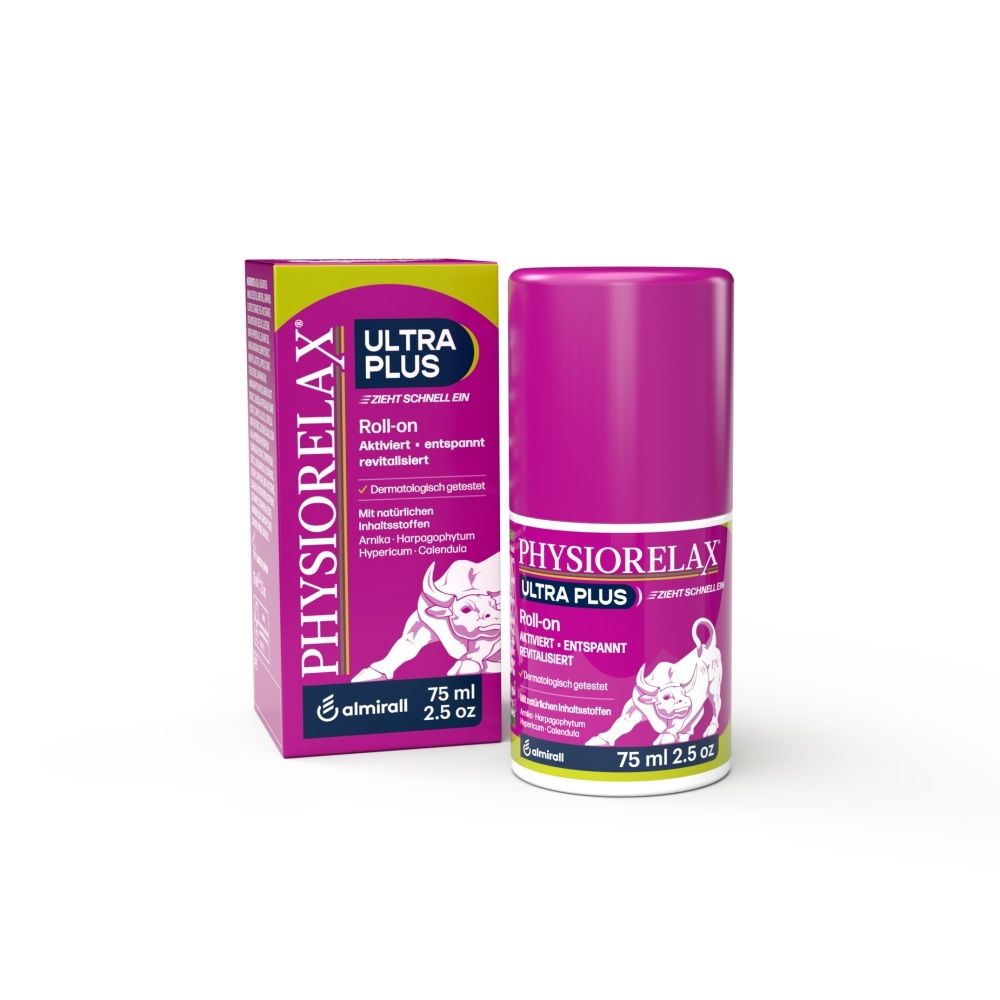 Physiorelax ULTRA PLUS Roll-on mit Faltschachtel, 75 ml.