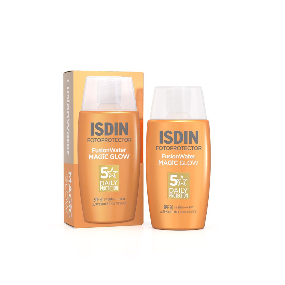 ISDIN FusionWater MAGIC Glow Sonnencreme LSF 50