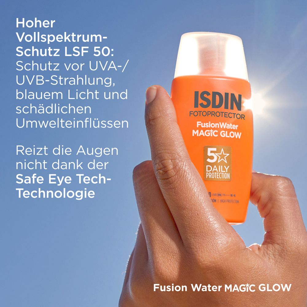 ISDIN FusionWater MAGIC Glow Sonnencreme LSF 50