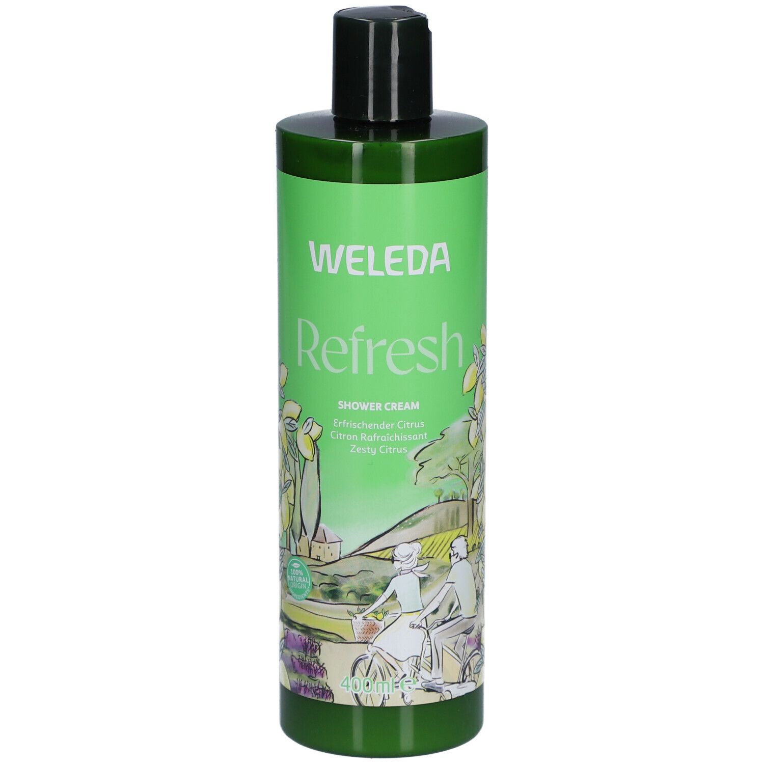 Weleda Refresh Shower Cream mit Zitrusduft