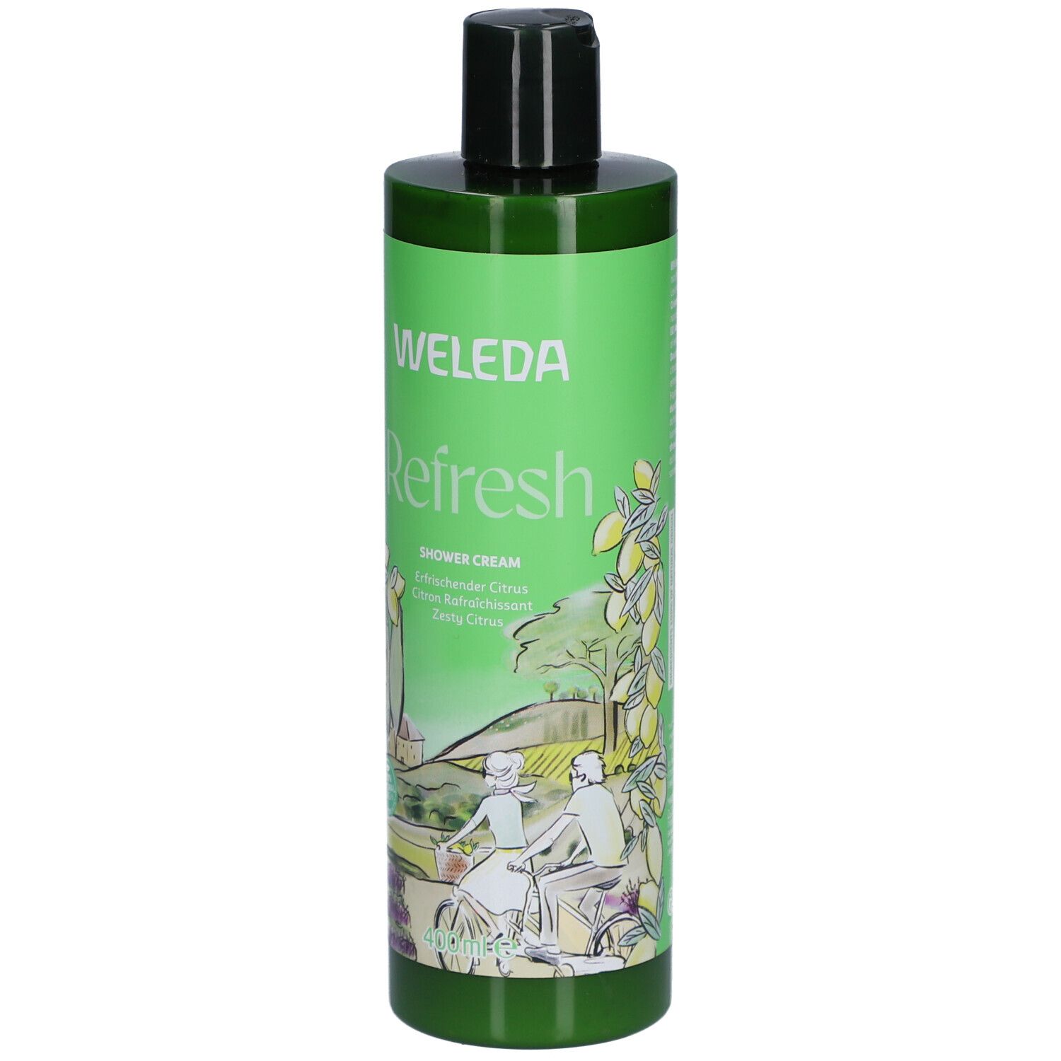Weleda Refresh Shower Cream mit Zitrusduft